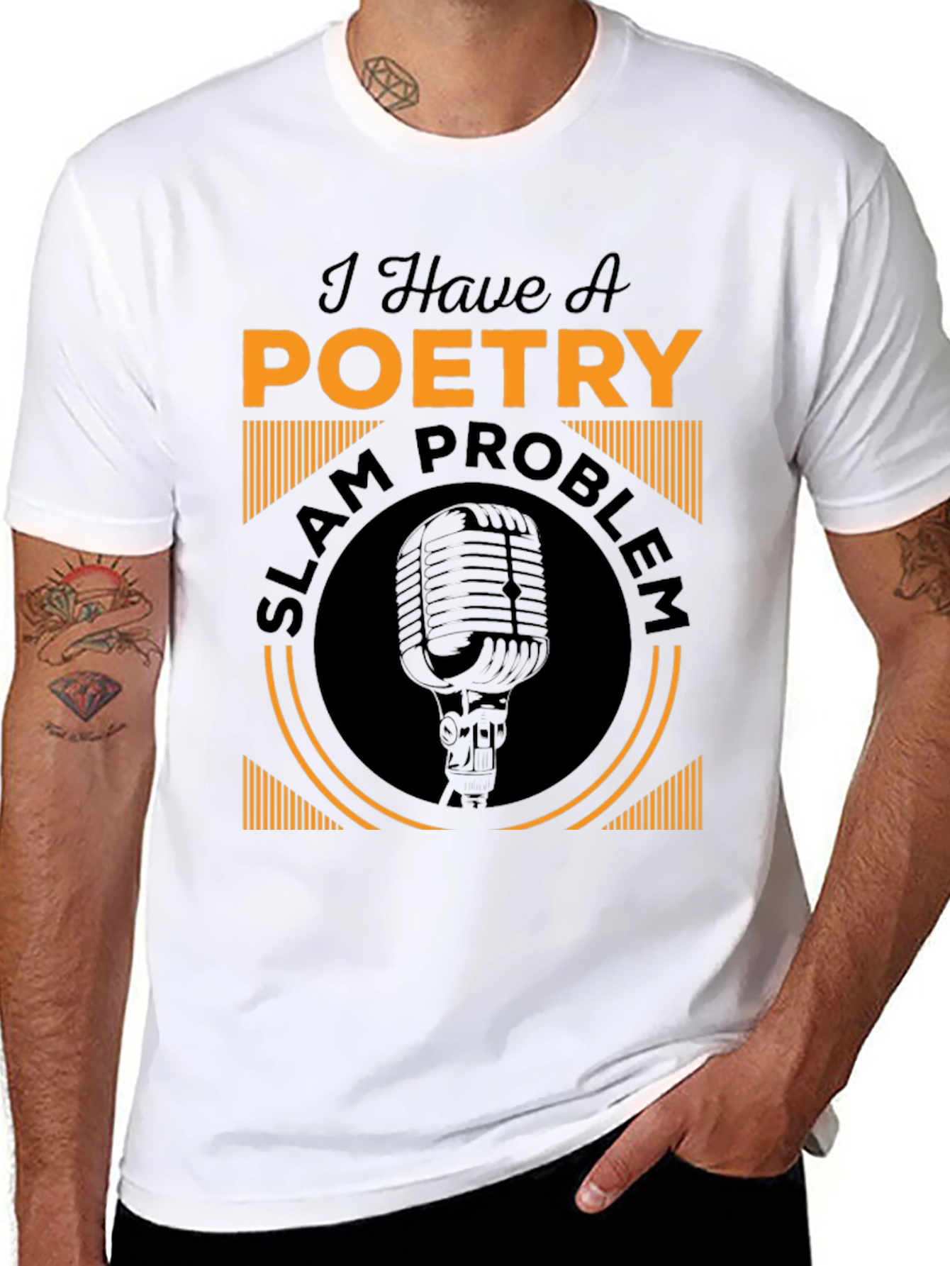 Poetry Slam Problem Graphic Tee