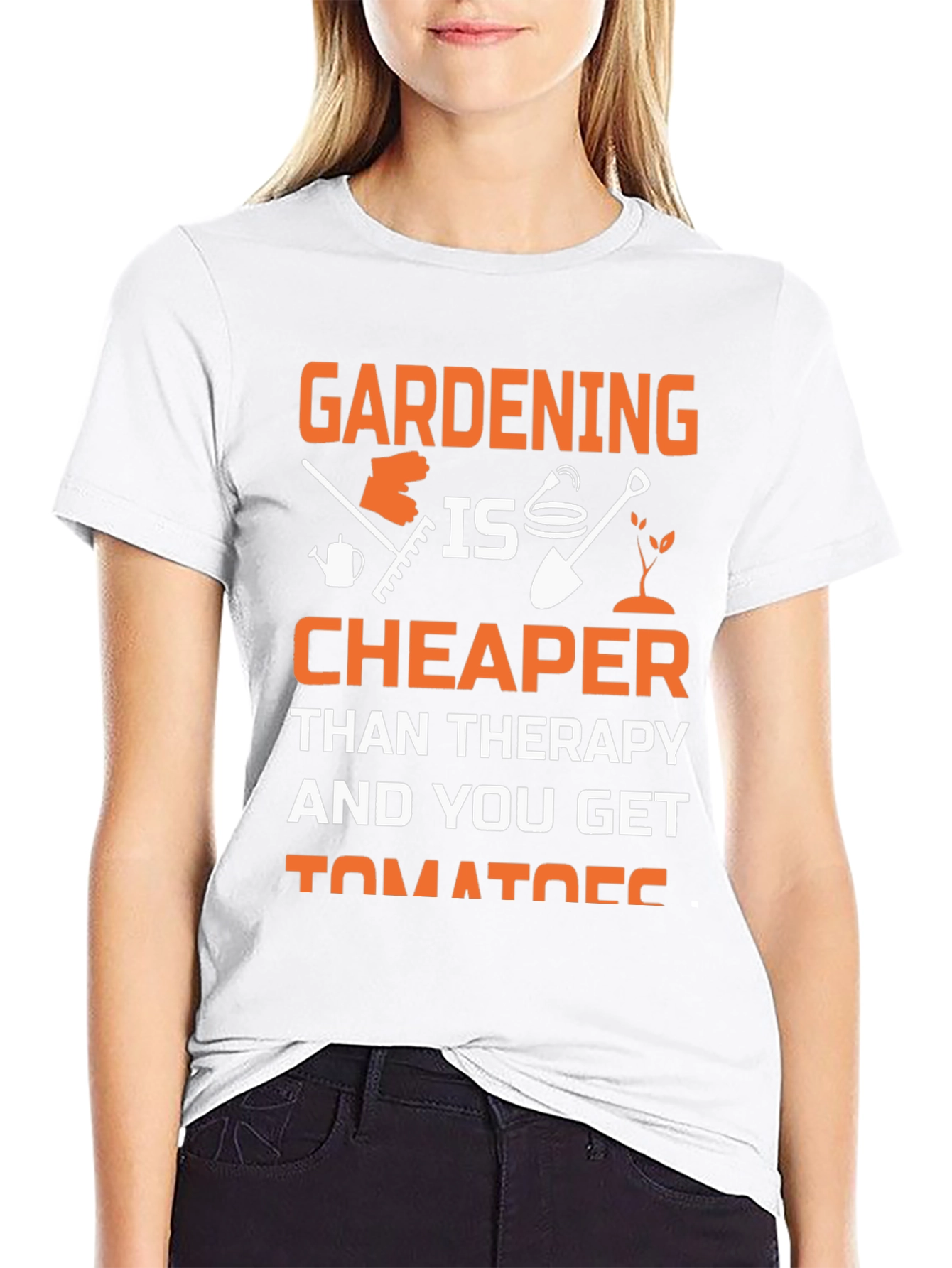 Gardening is Cheaper T-Shirt - Garden Lover Gift