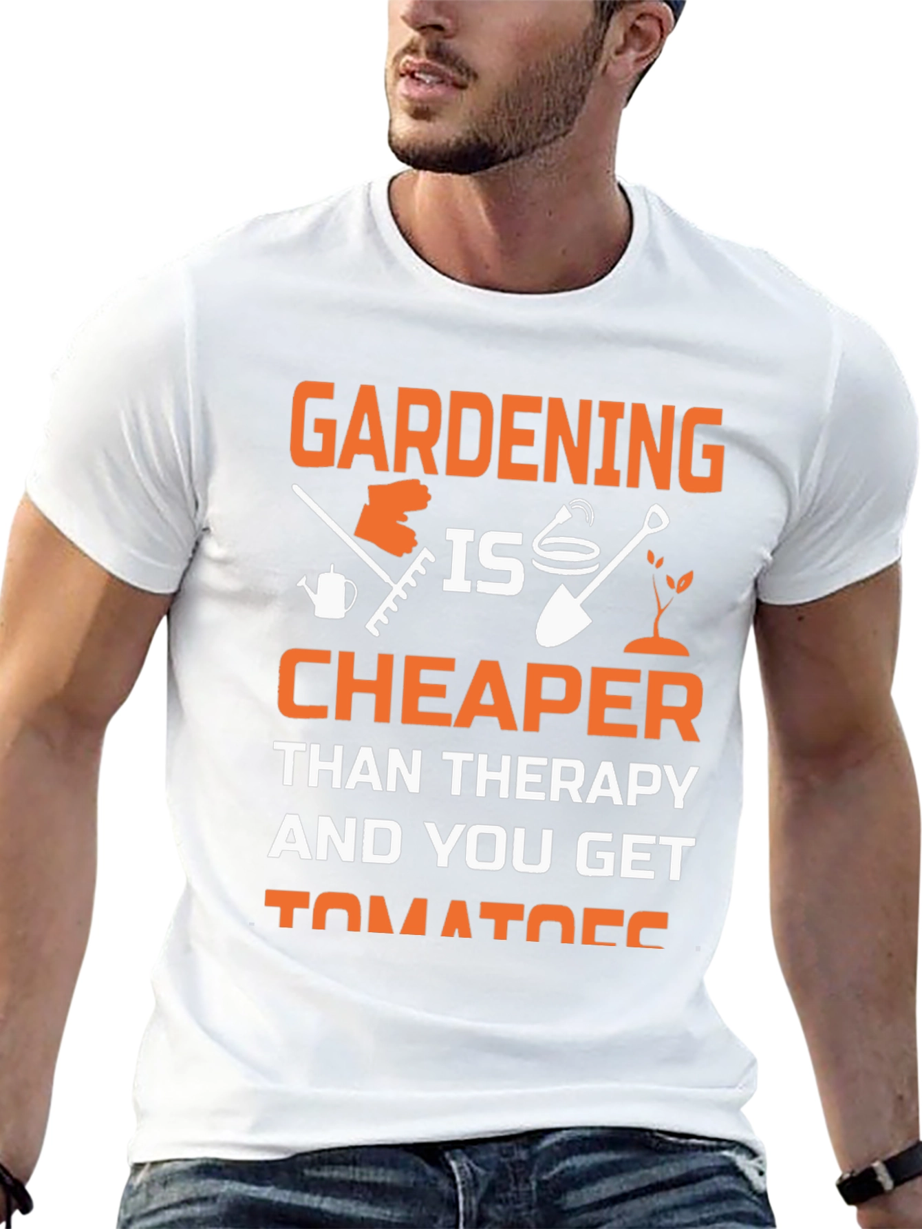 Gardening is Cheaper T-Shirt - Garden Lover Gift