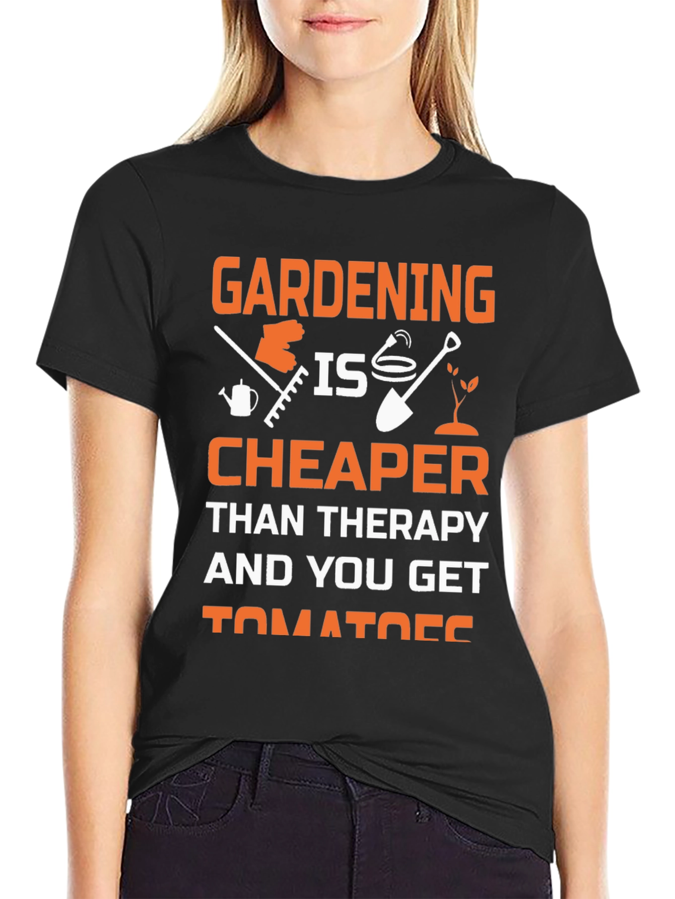 Gardening is Cheaper T-Shirt - Garden Lover Gift