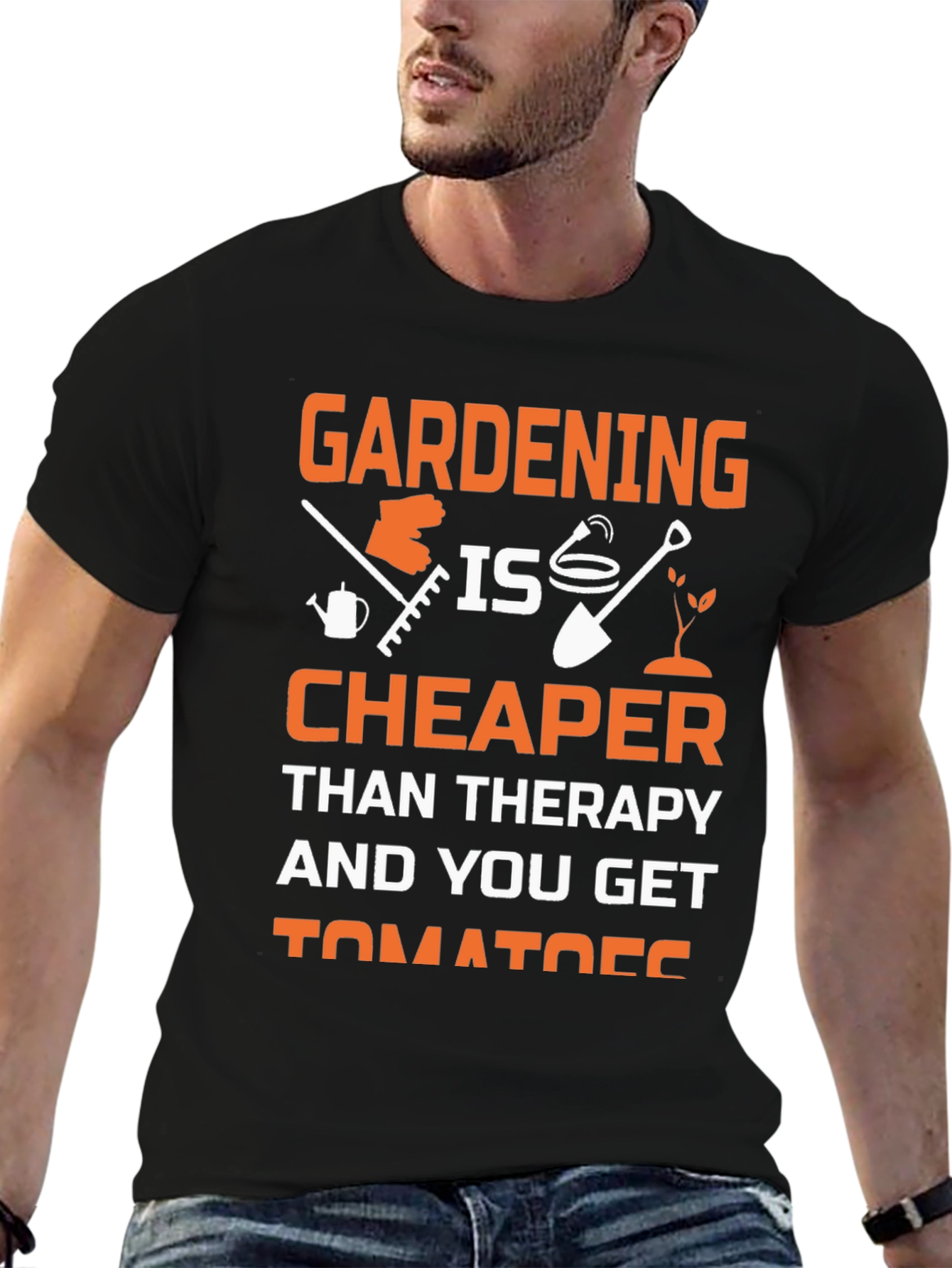 Gardening is Cheaper T-Shirt - Garden Lover Gift