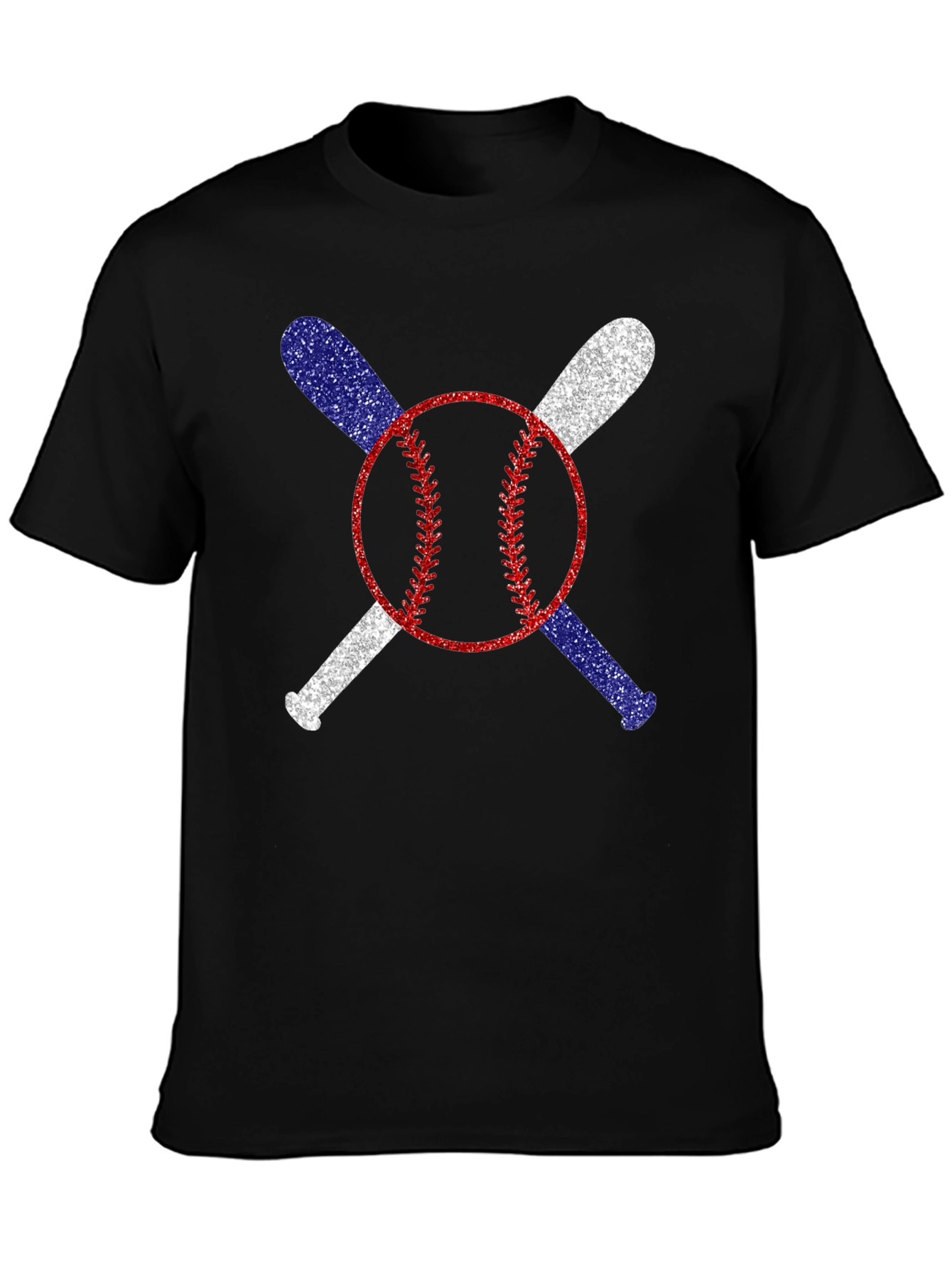 Baseball Bats and Ball Graphic T-Shirt