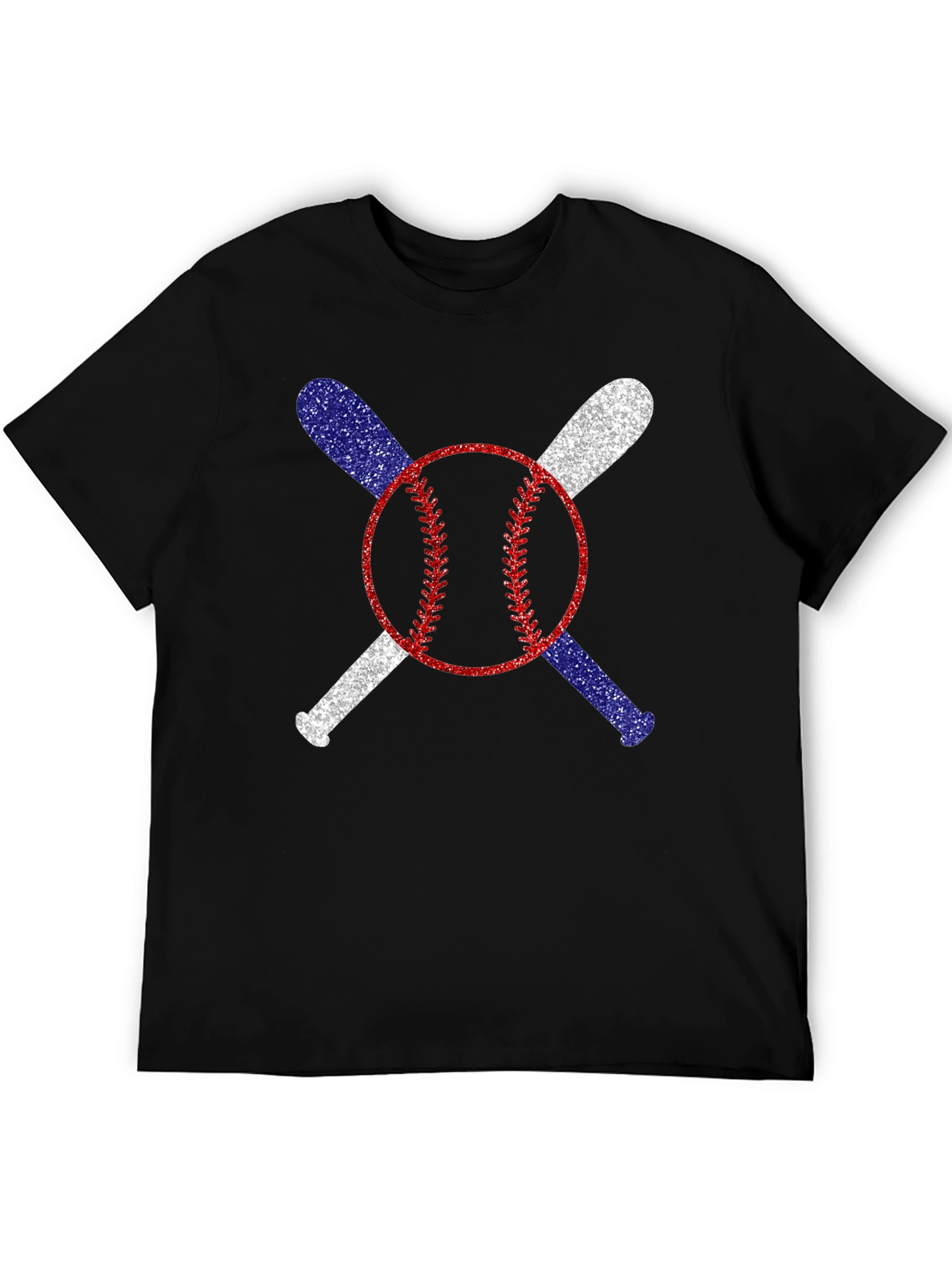 Baseball Bats and Ball Graphic T-Shirt
