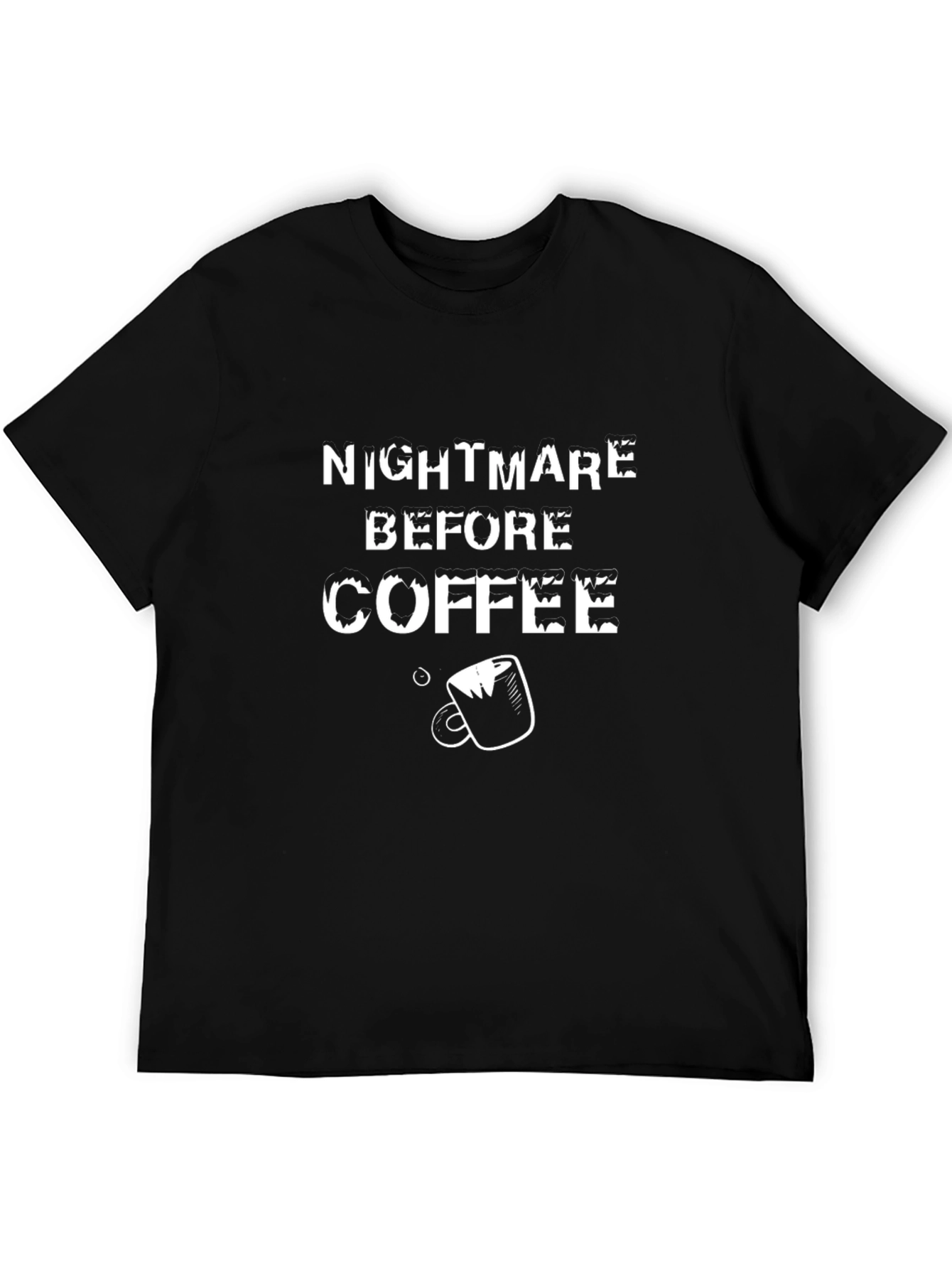 Nightmare Before Coffee Graphic T-Shirt