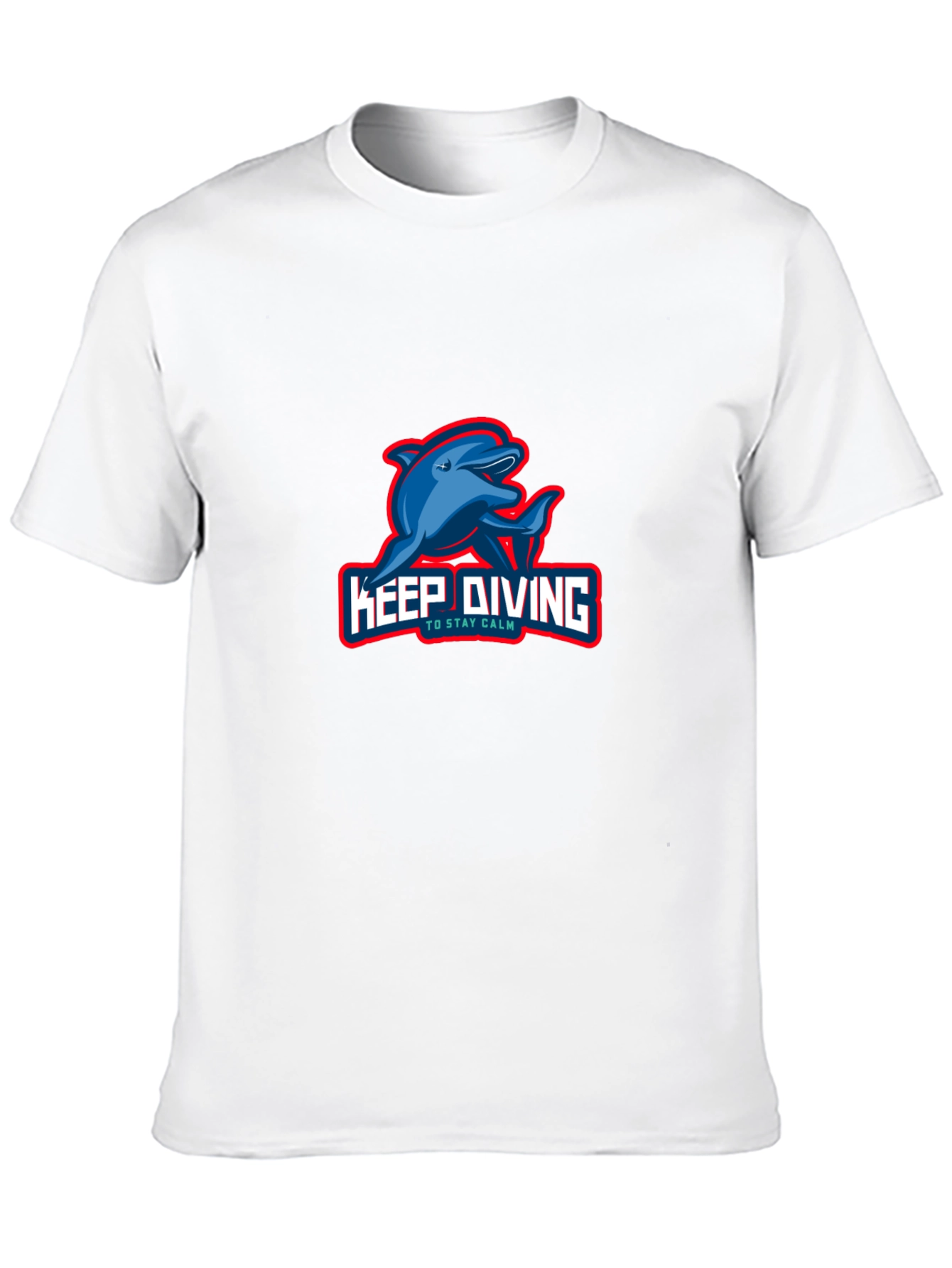Keep Diving Graphic Tee