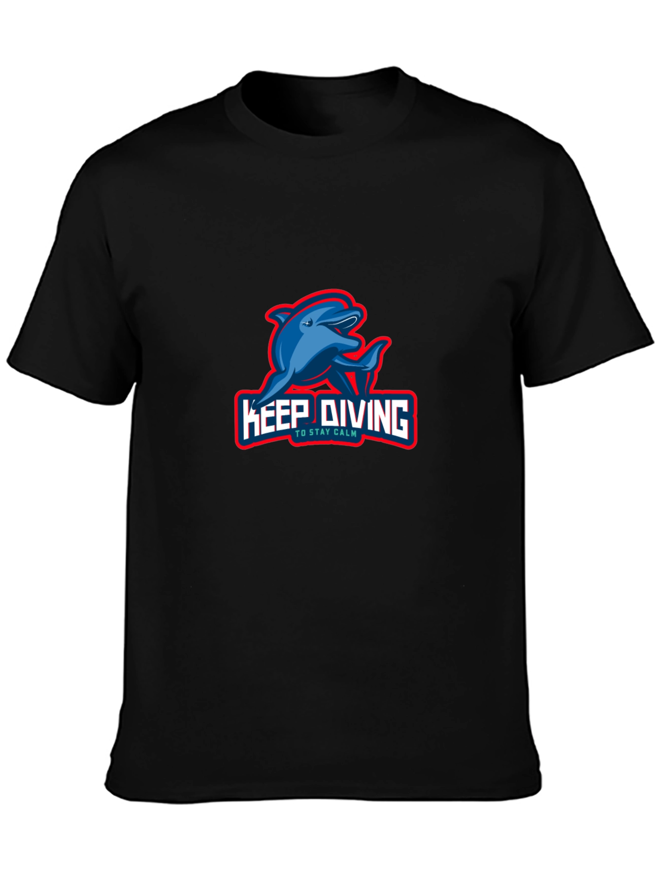 Keep Diving Graphic Tee