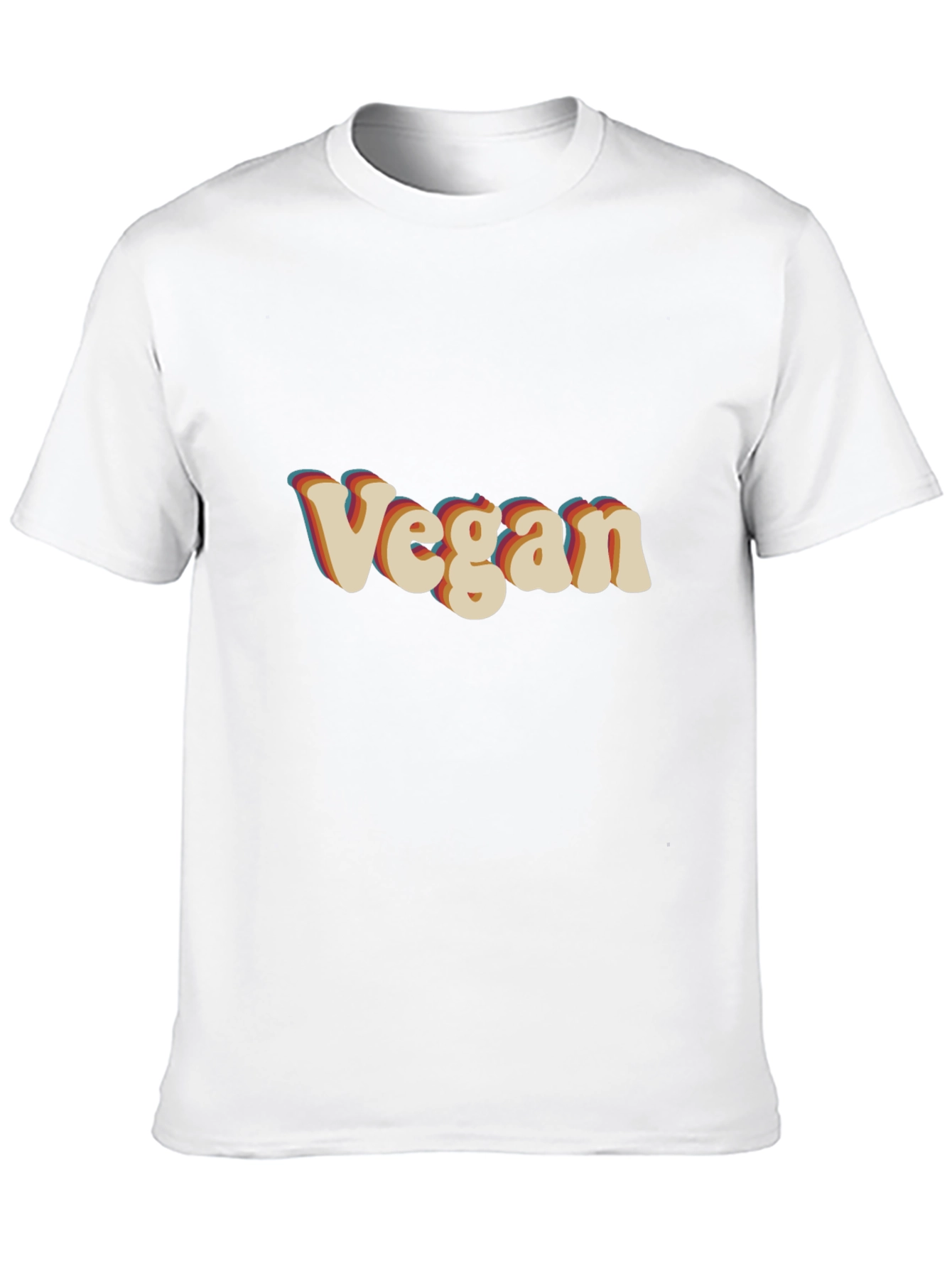 Retro Vegan T-Shirt - Stylish & Comfortable