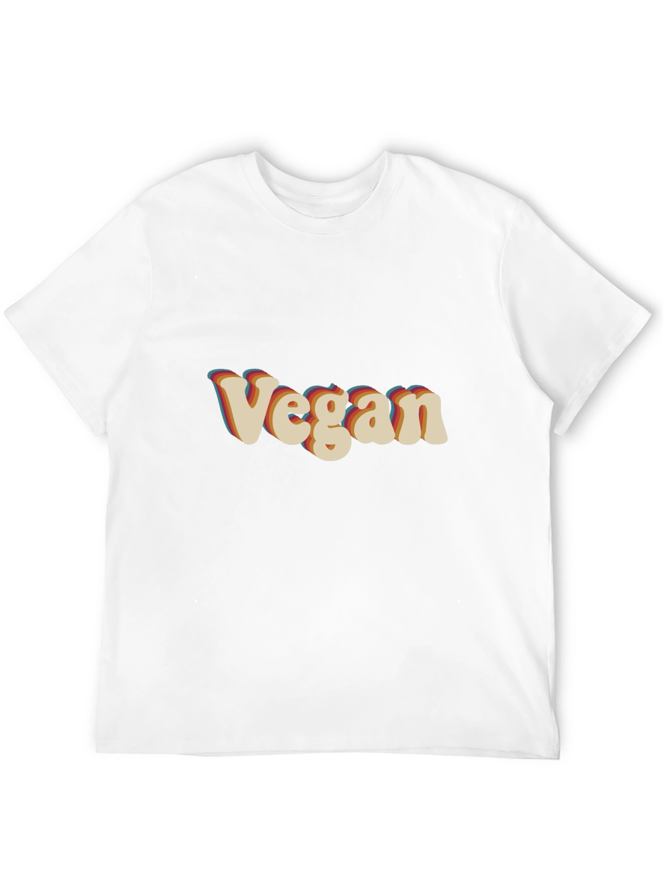 Retro Vegan T-Shirt - Stylish & Comfortable
