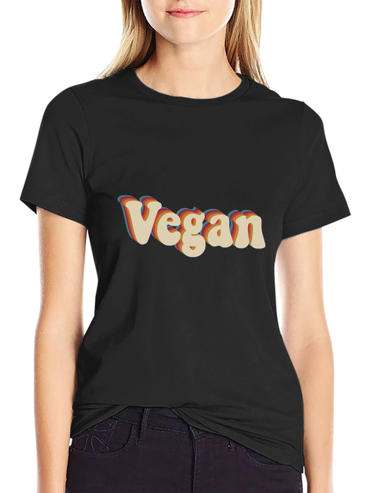 Retro Vegan T-Shirt - Stylish & Comfortable