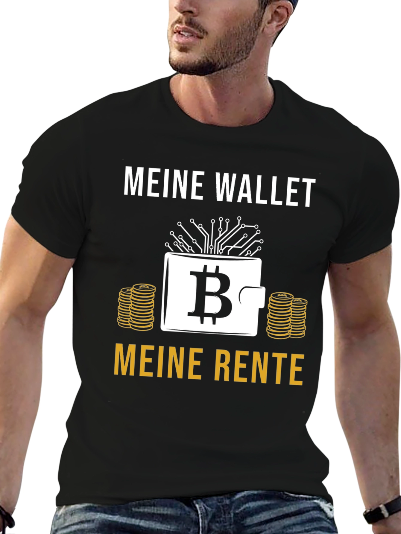 Bitcoin Wallet Pension T-Shirt - Crypto Retirement