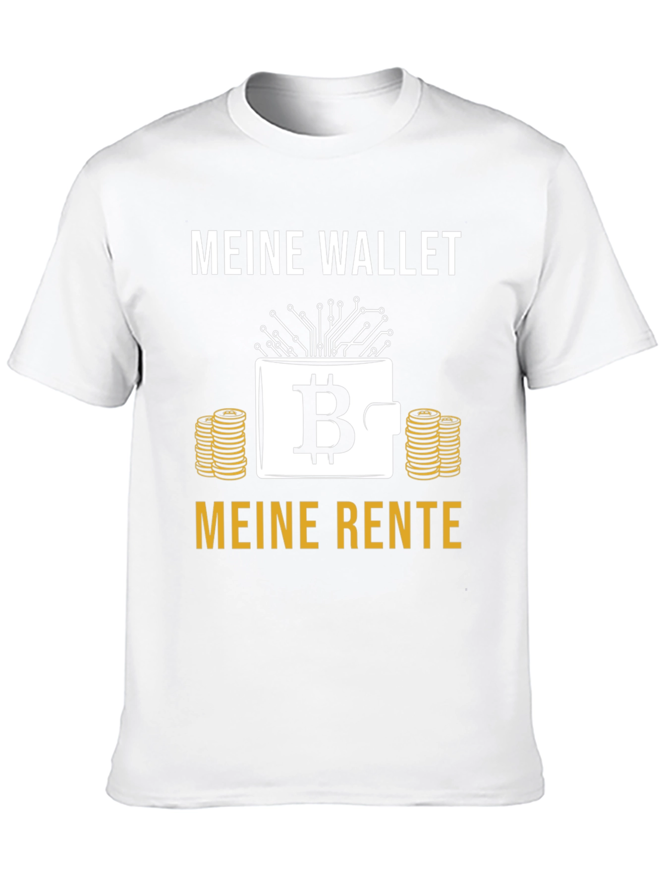 Bitcoin Wallet Pension T-Shirt - Crypto Retirement