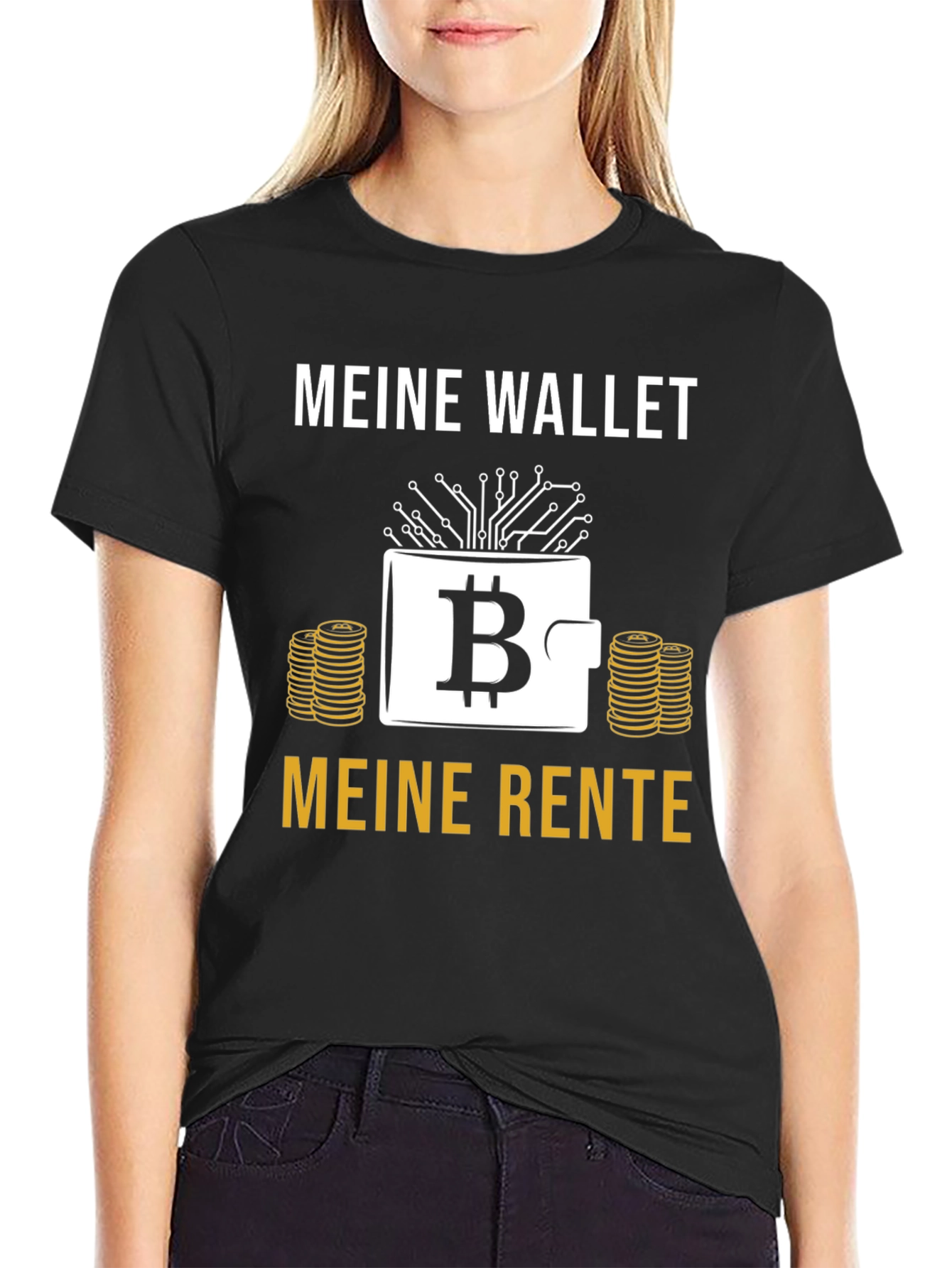 Bitcoin Wallet Pension T-Shirt - Crypto Retirement