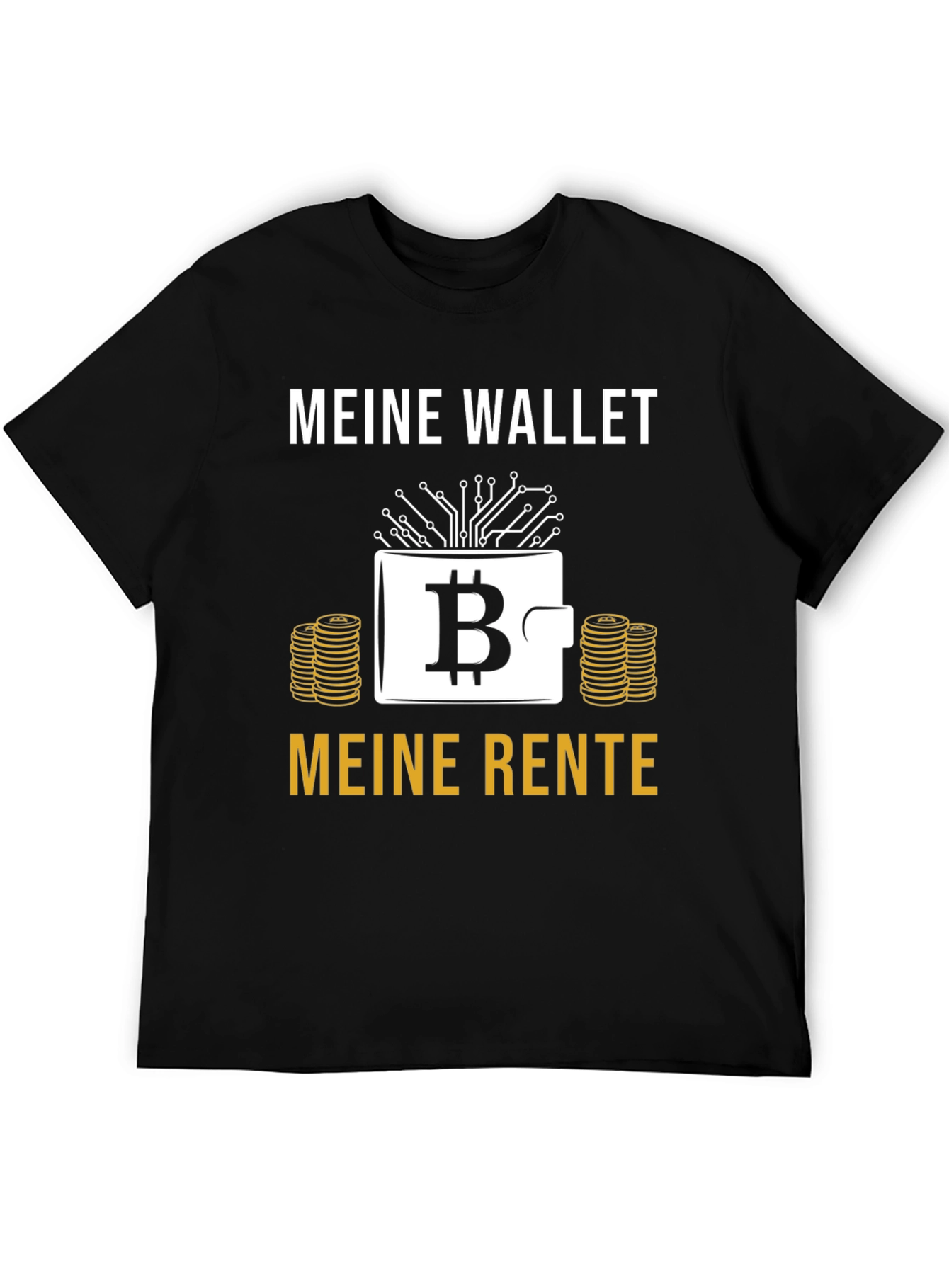 Bitcoin Wallet Pension T-Shirt - Crypto Retirement