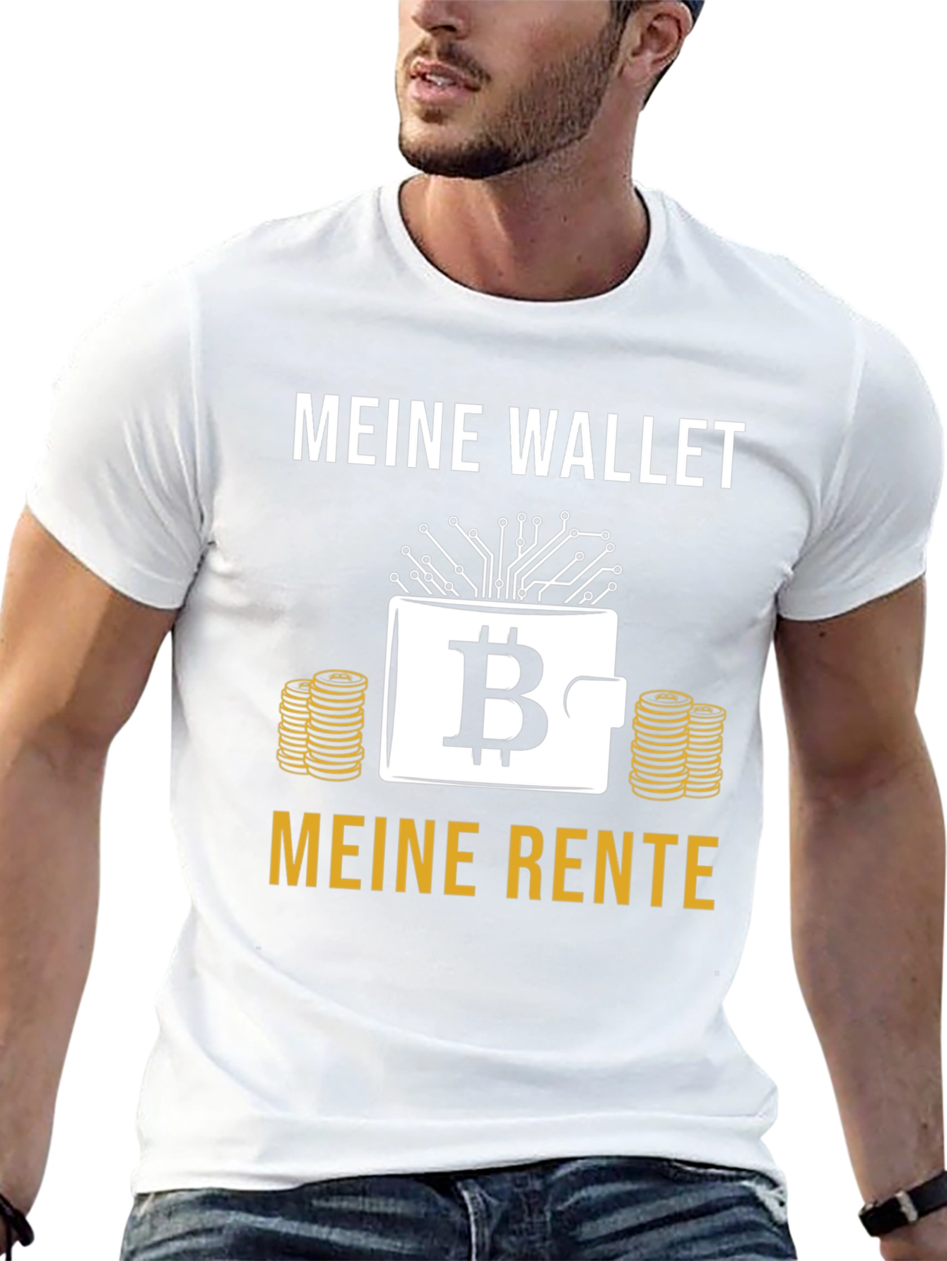 Bitcoin Wallet Pension T-Shirt - Crypto Retirement