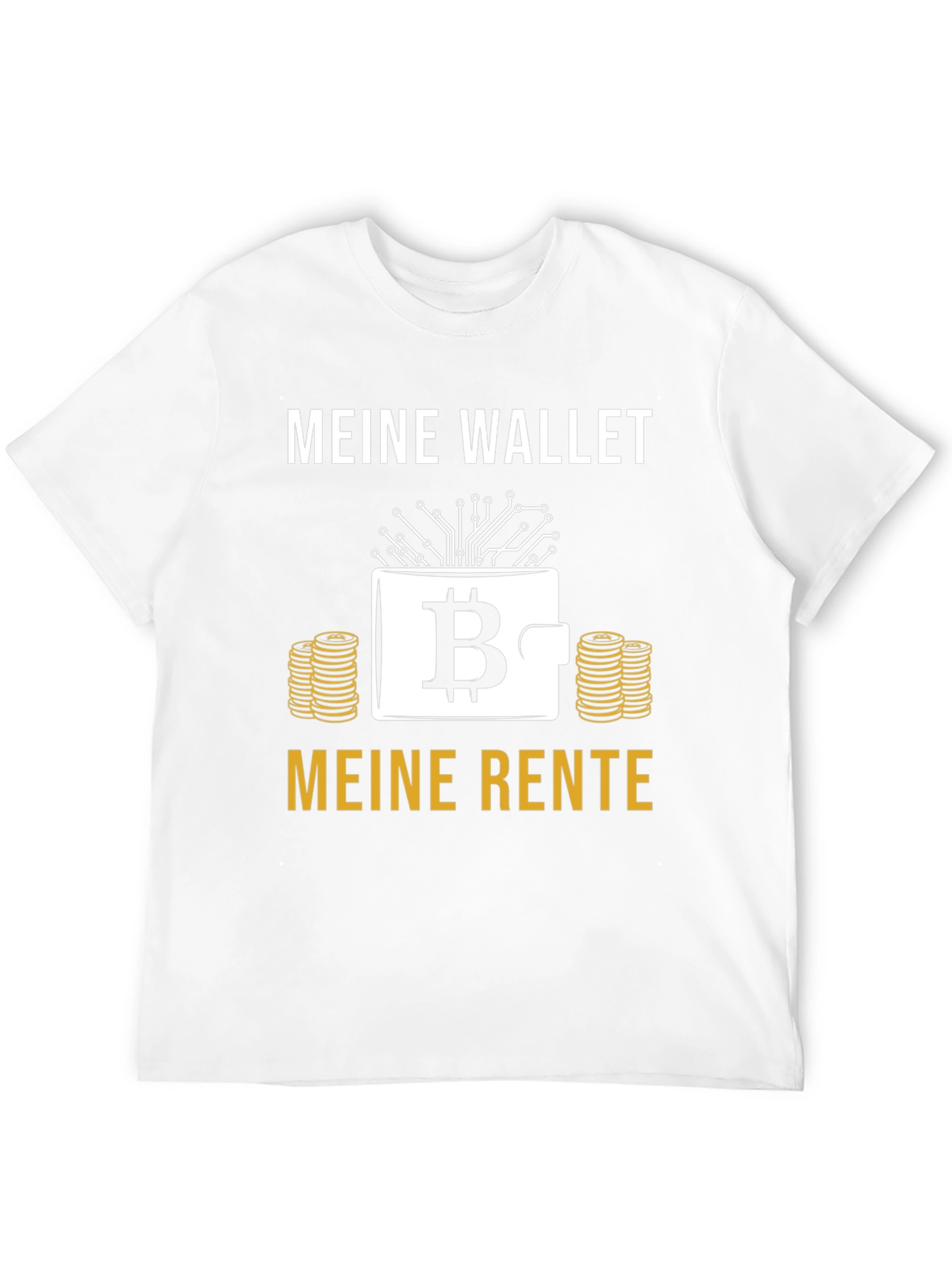 Bitcoin Wallet Pension T-Shirt - Crypto Retirement