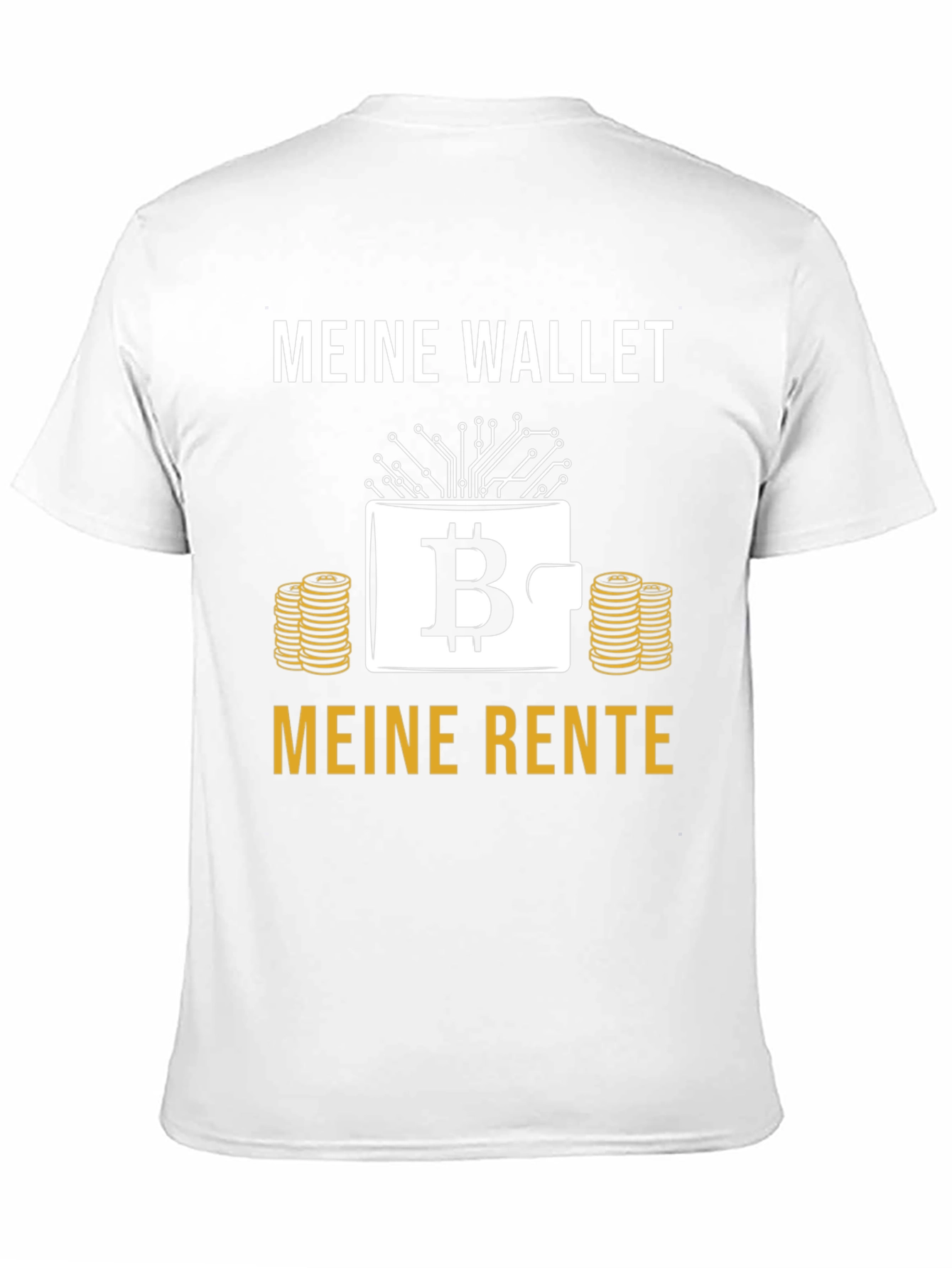 Bitcoin Wallet Pension T-Shirt - Crypto Retirement