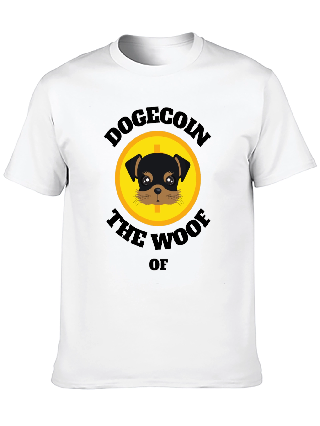 Dogecoin The Woof Of T-Shirt Crypto Funny Tee
