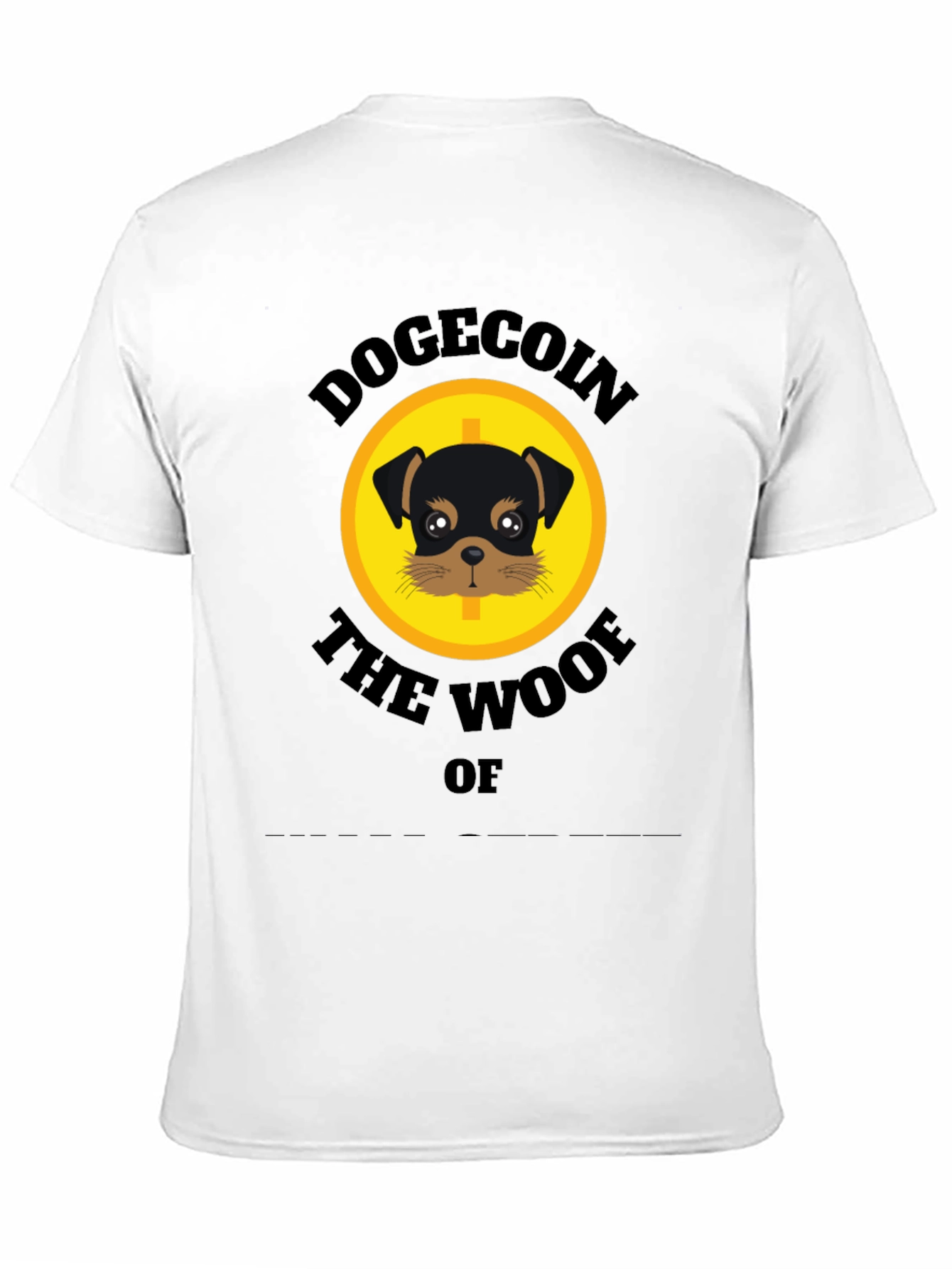 Dogecoin The Woof Of T-Shirt Crypto Funny Tee