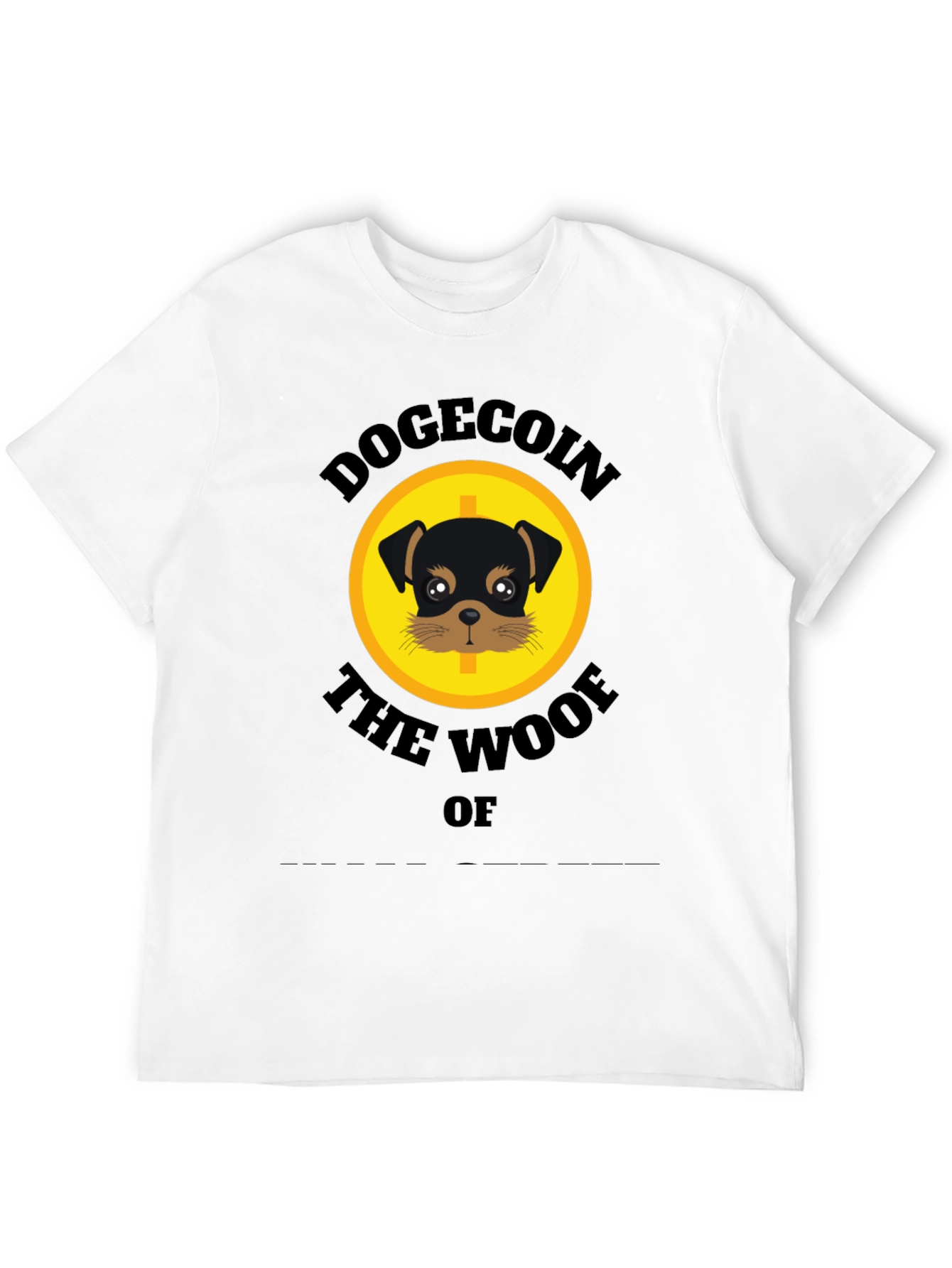 Dogecoin The Woof Of T-Shirt Crypto Funny Tee