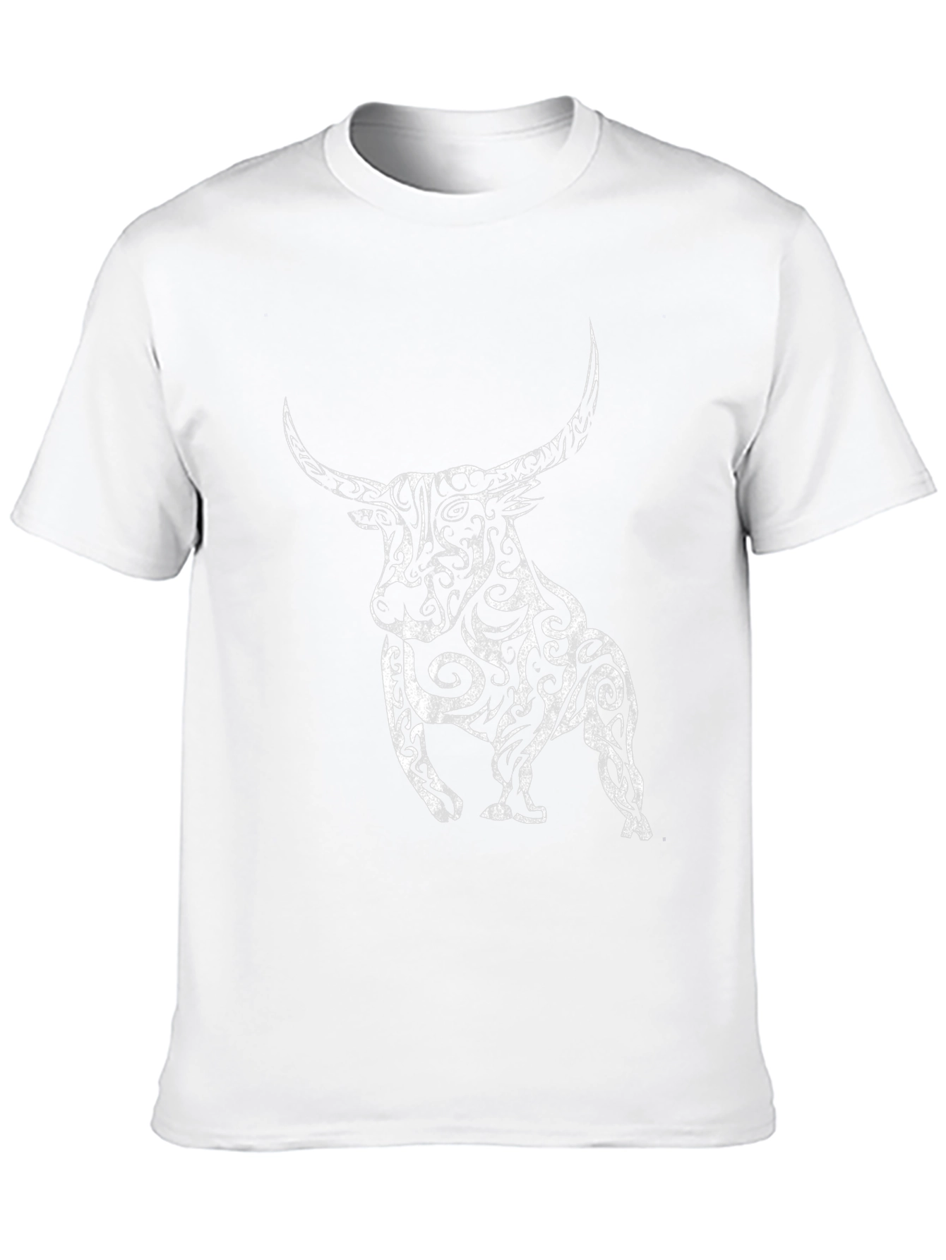 Black Bull Graphic Tee - Stylish Mens T-Shirt