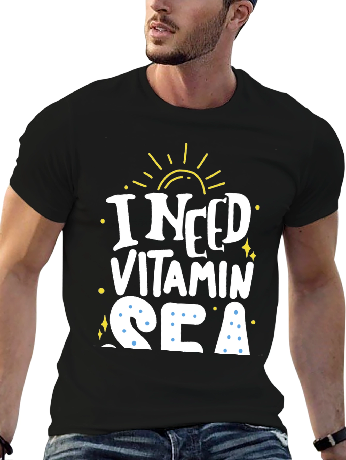 I Need Vitamin Sea Graphic T-Shirt