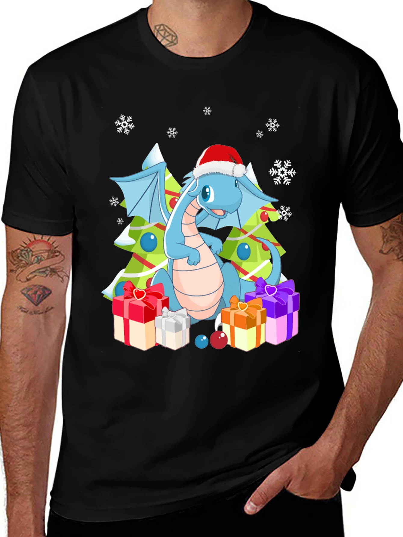 Christmas Dragon T-Shirt