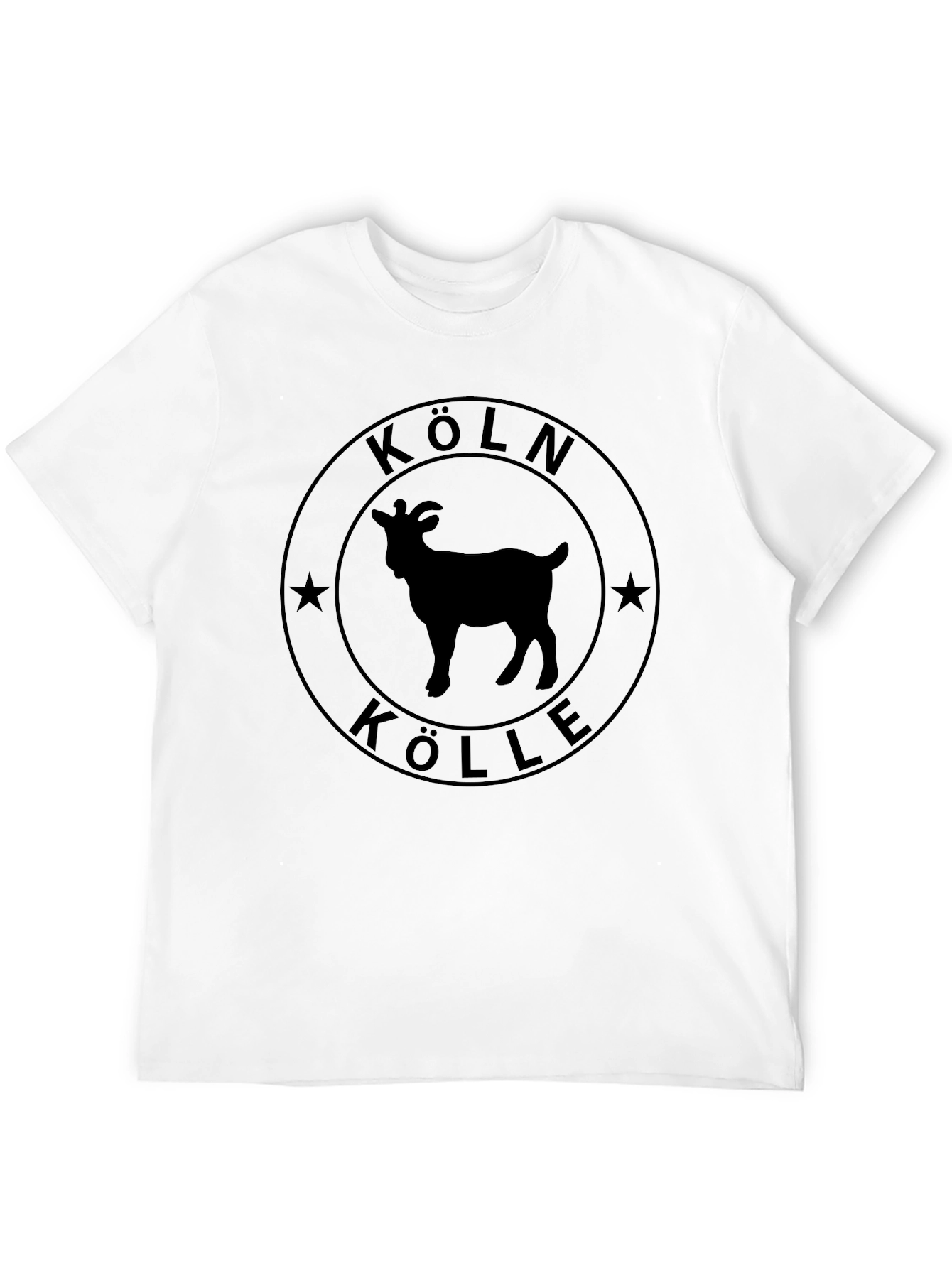 Köln Kölle Goat Graphic Tee - Black T-Shirt