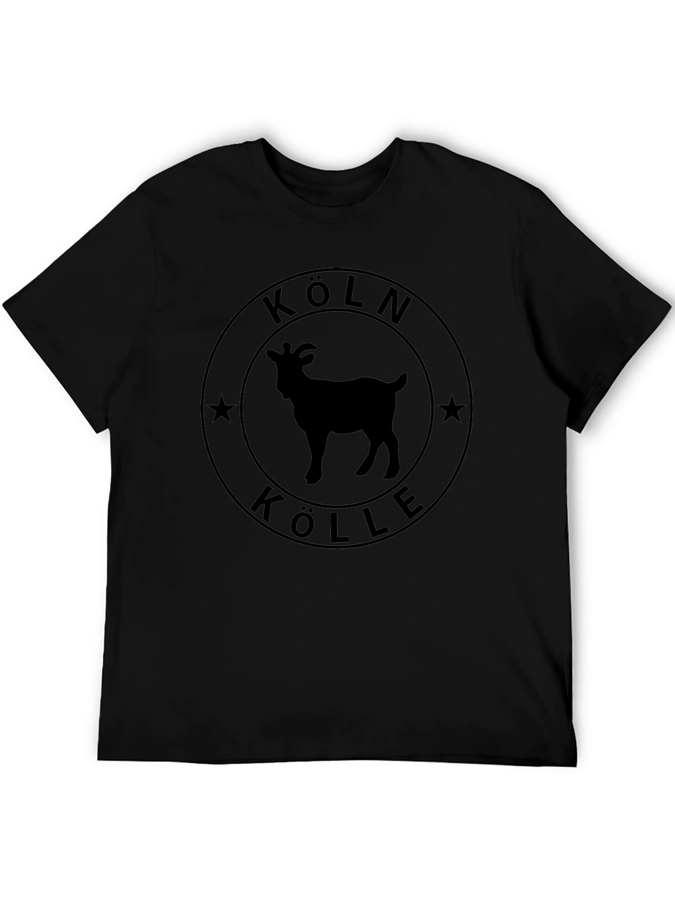 Köln Kölle Goat Graphic Tee - Black T-Shirt