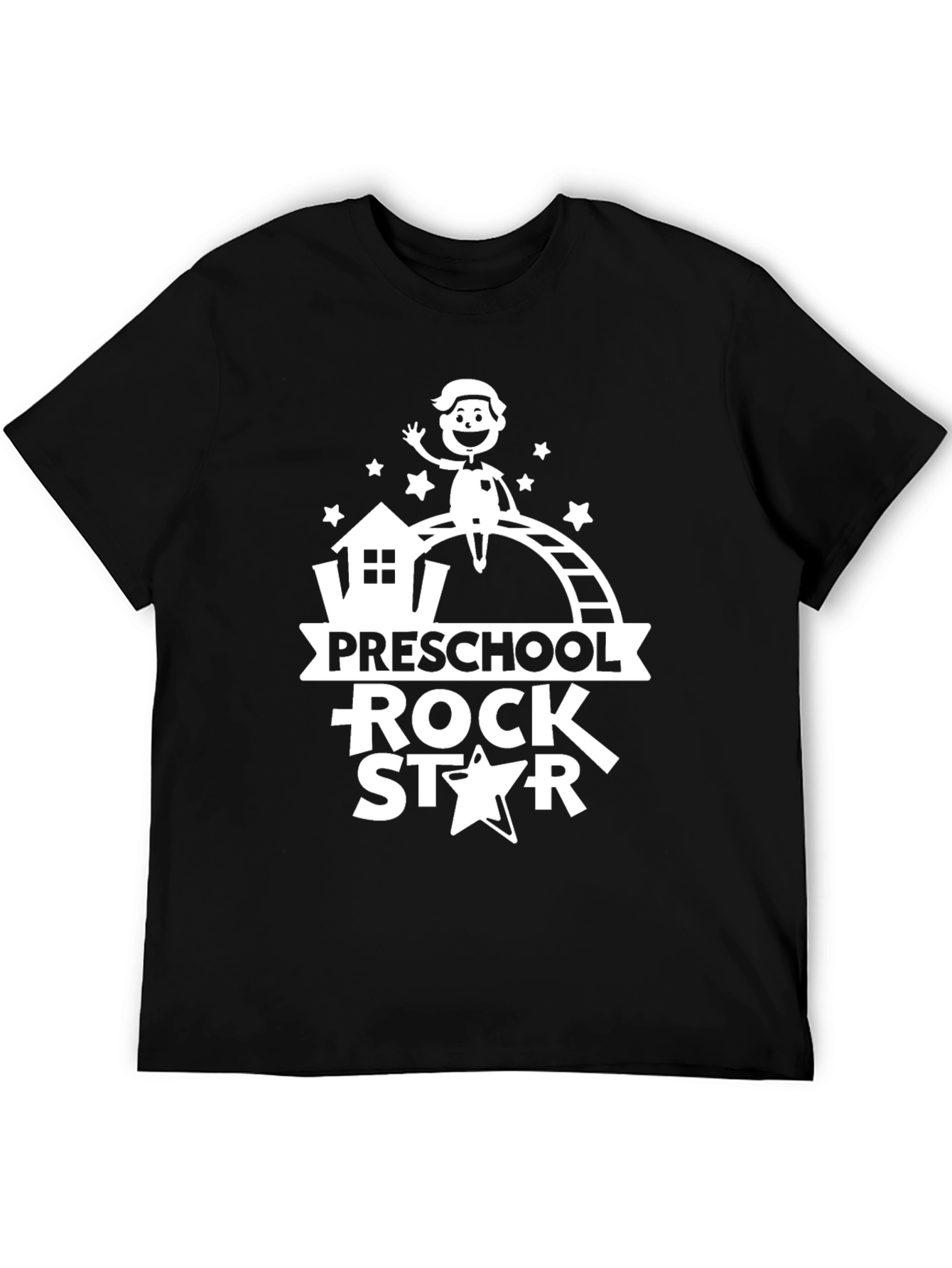 Preschool Rock Star Black T-Shirt
