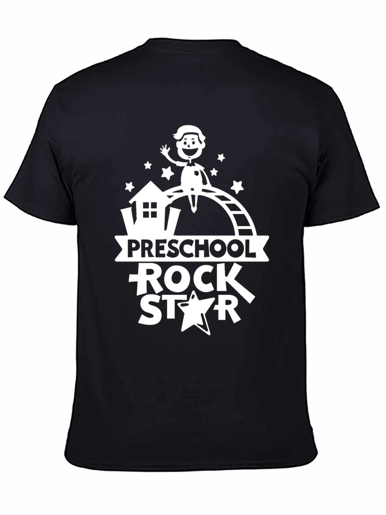 Preschool Rock Star Black T-Shirt