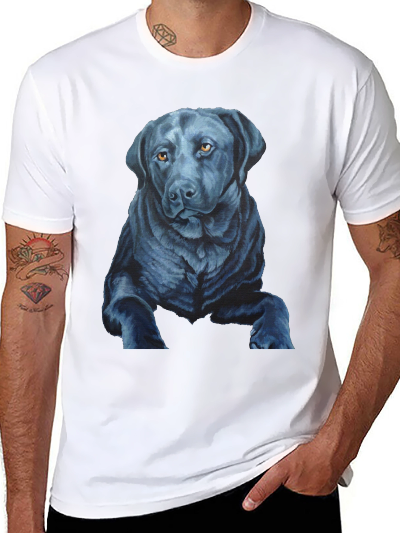 Labrador Dog Graphic T-Shirt