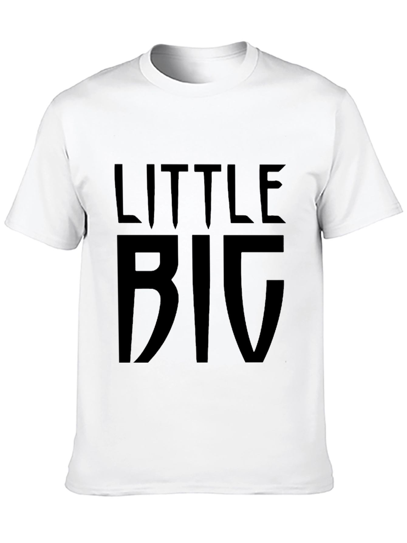 Little Big Black Graphic Tee Shirt