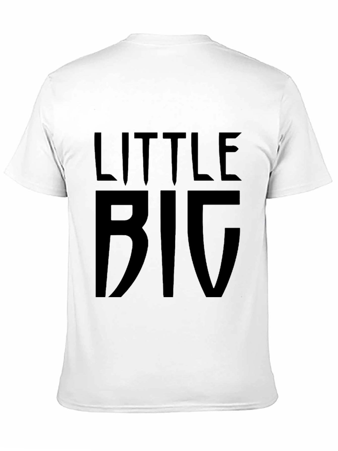 Little Big Black Graphic Tee Shirt