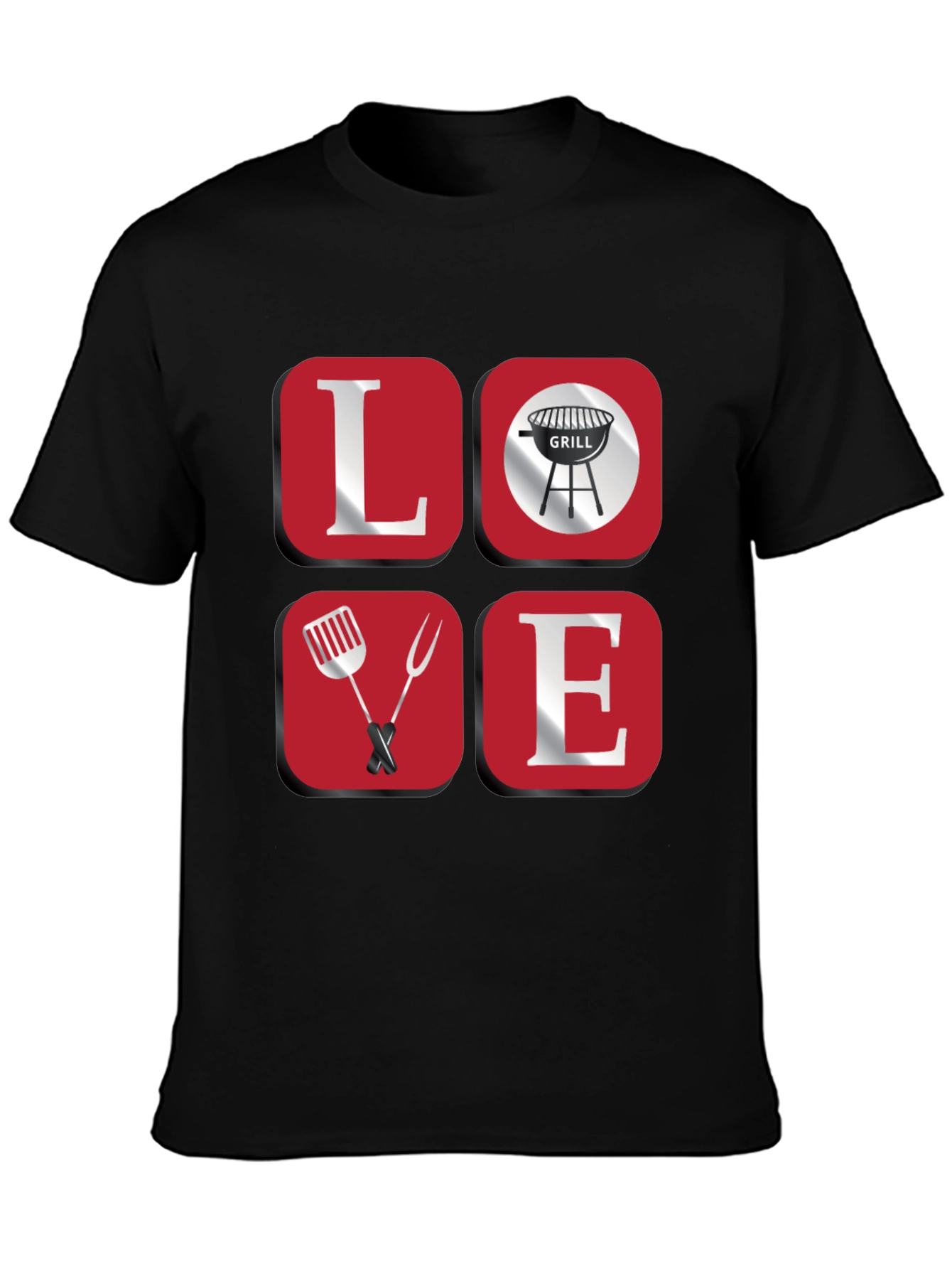 BBQ Grill Love T-Shirt