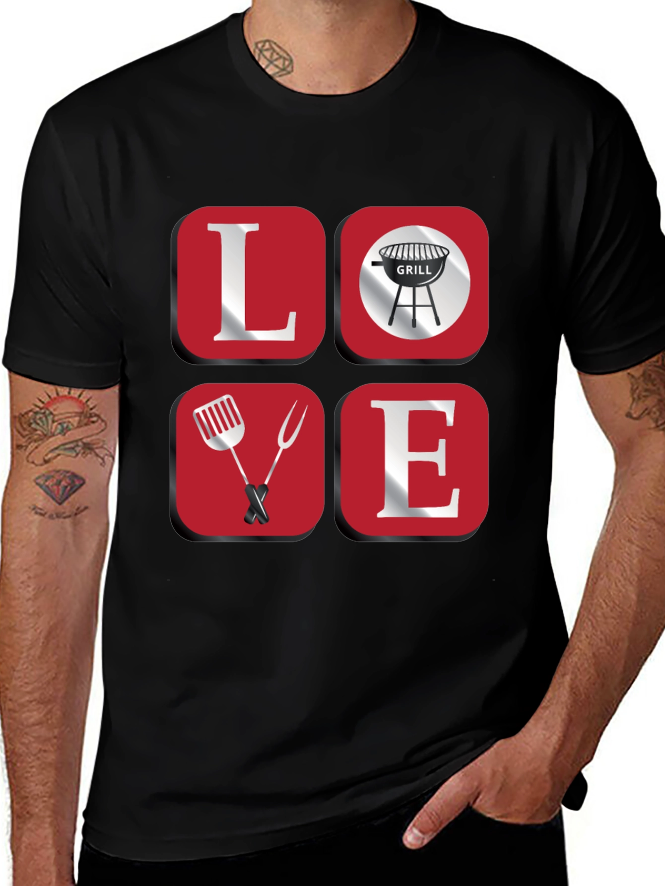 BBQ Grill Love T-Shirt