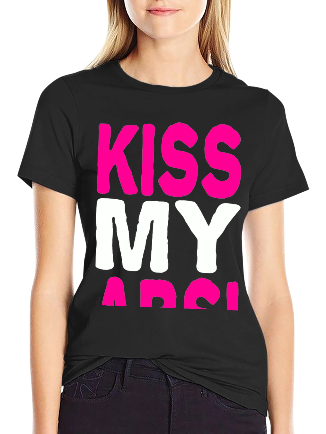 Kiss My Arse T-Shirt - Bold Graphic Tee