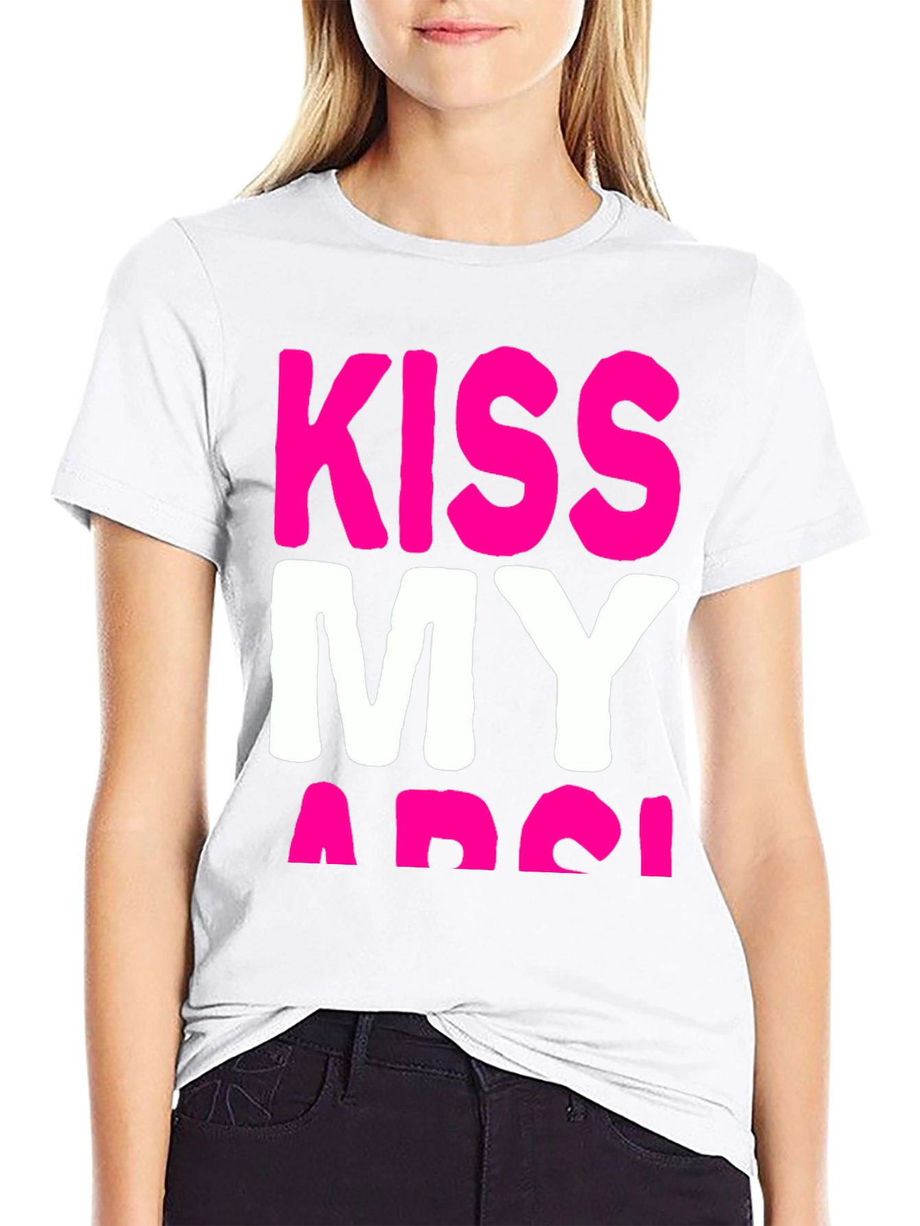 Kiss My Arse T-Shirt - Bold Graphic Tee