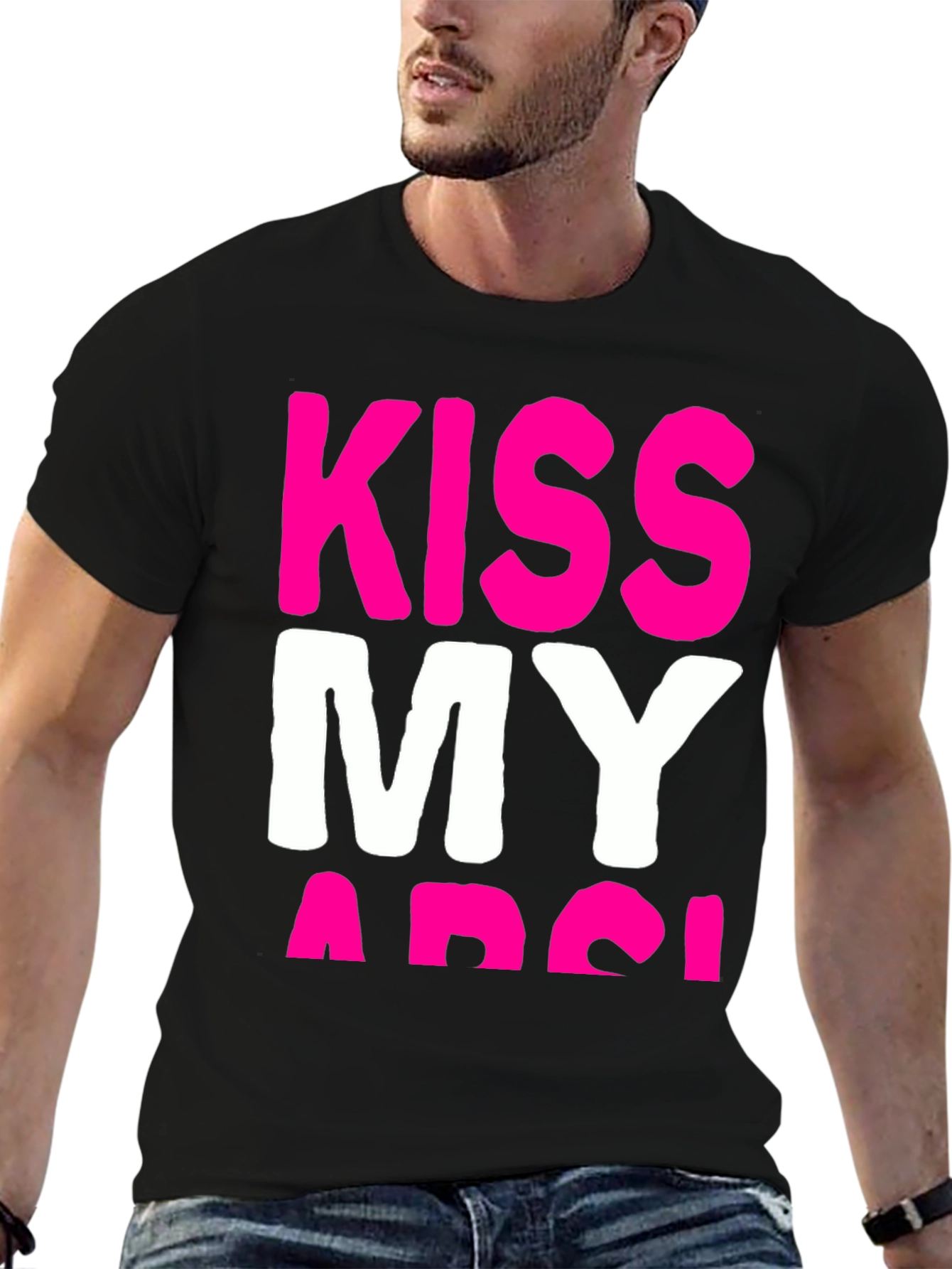 Kiss My Arse T-Shirt - Bold Graphic Tee