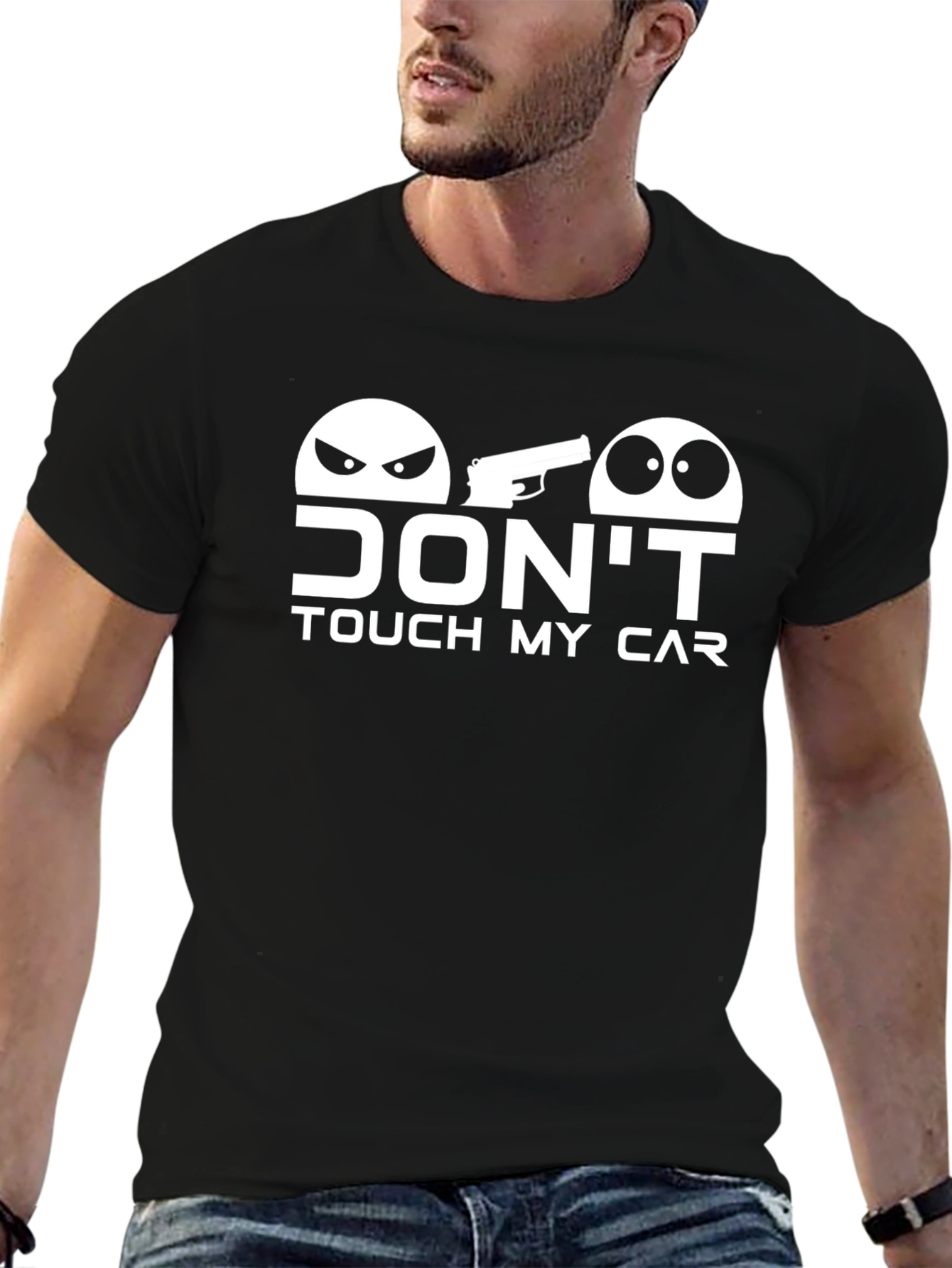 Dont Touch My Car Graphic T-Shirt