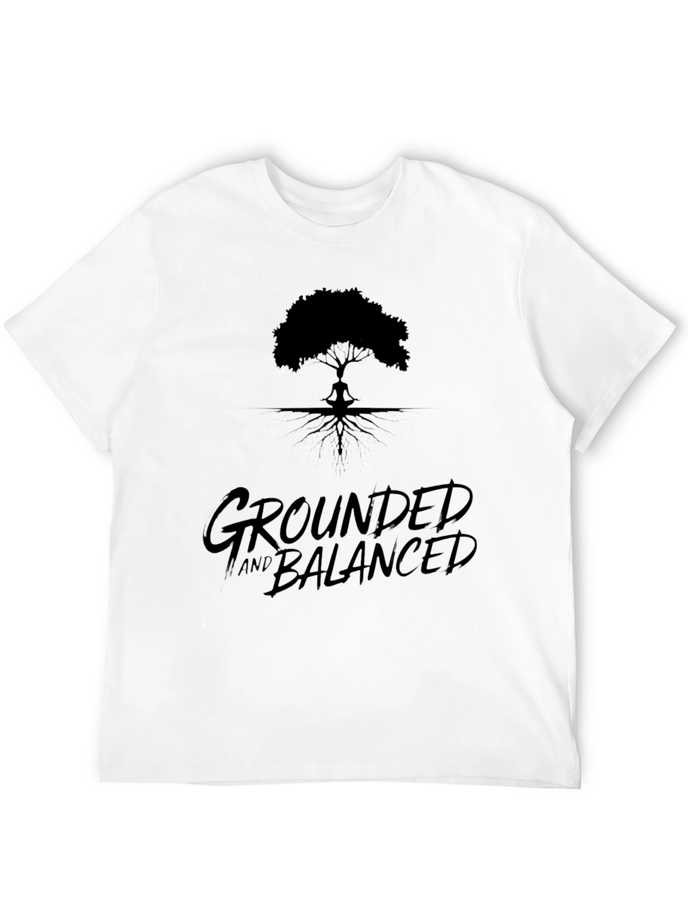 Grounded and Balanced Yoga Tree T-Shirt