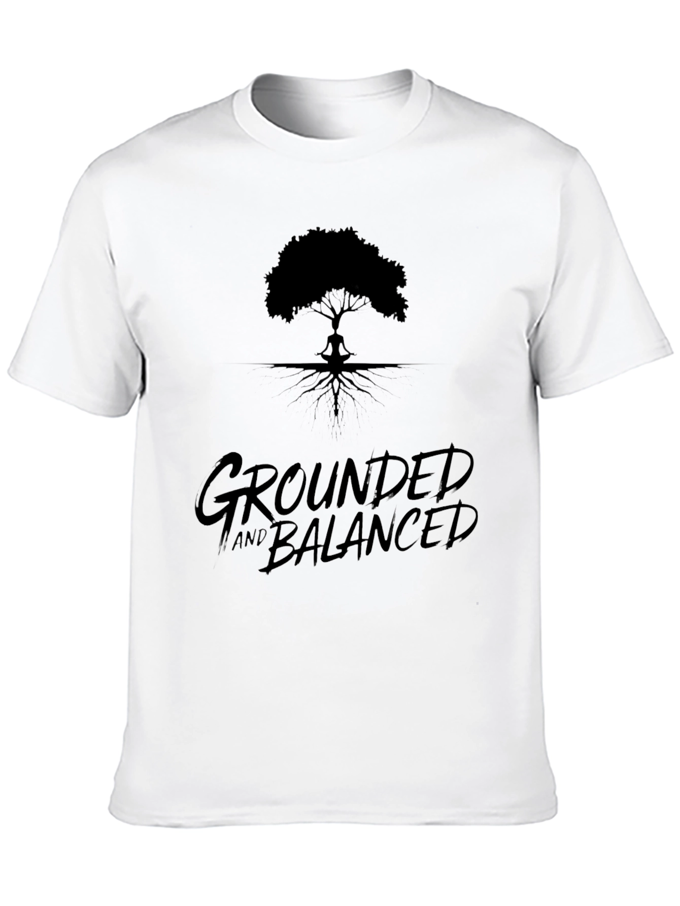 Grounded and Balanced Yoga Tree T-Shirt