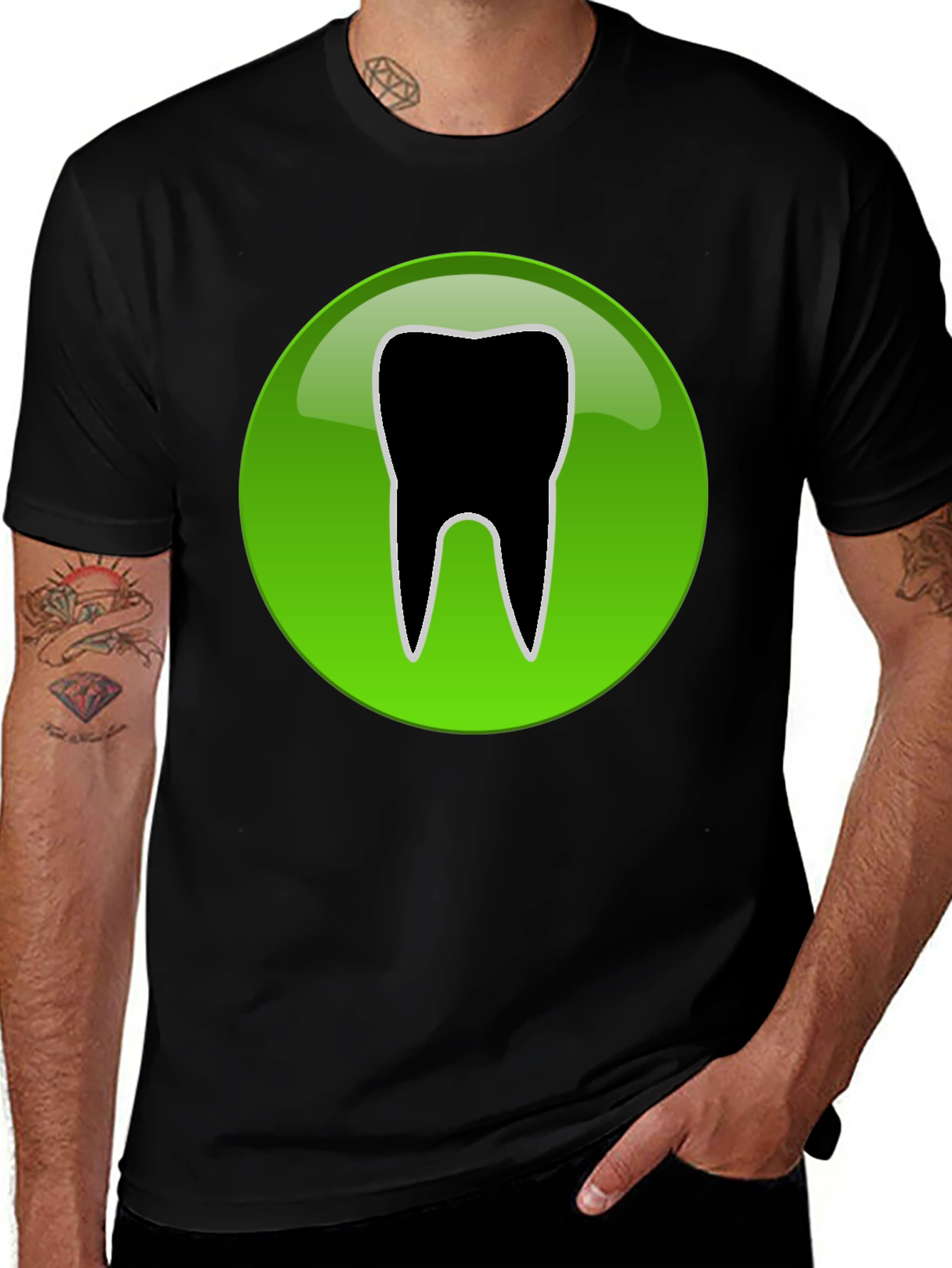 Dental Health T-Shirt - Tooth Graphic Tee