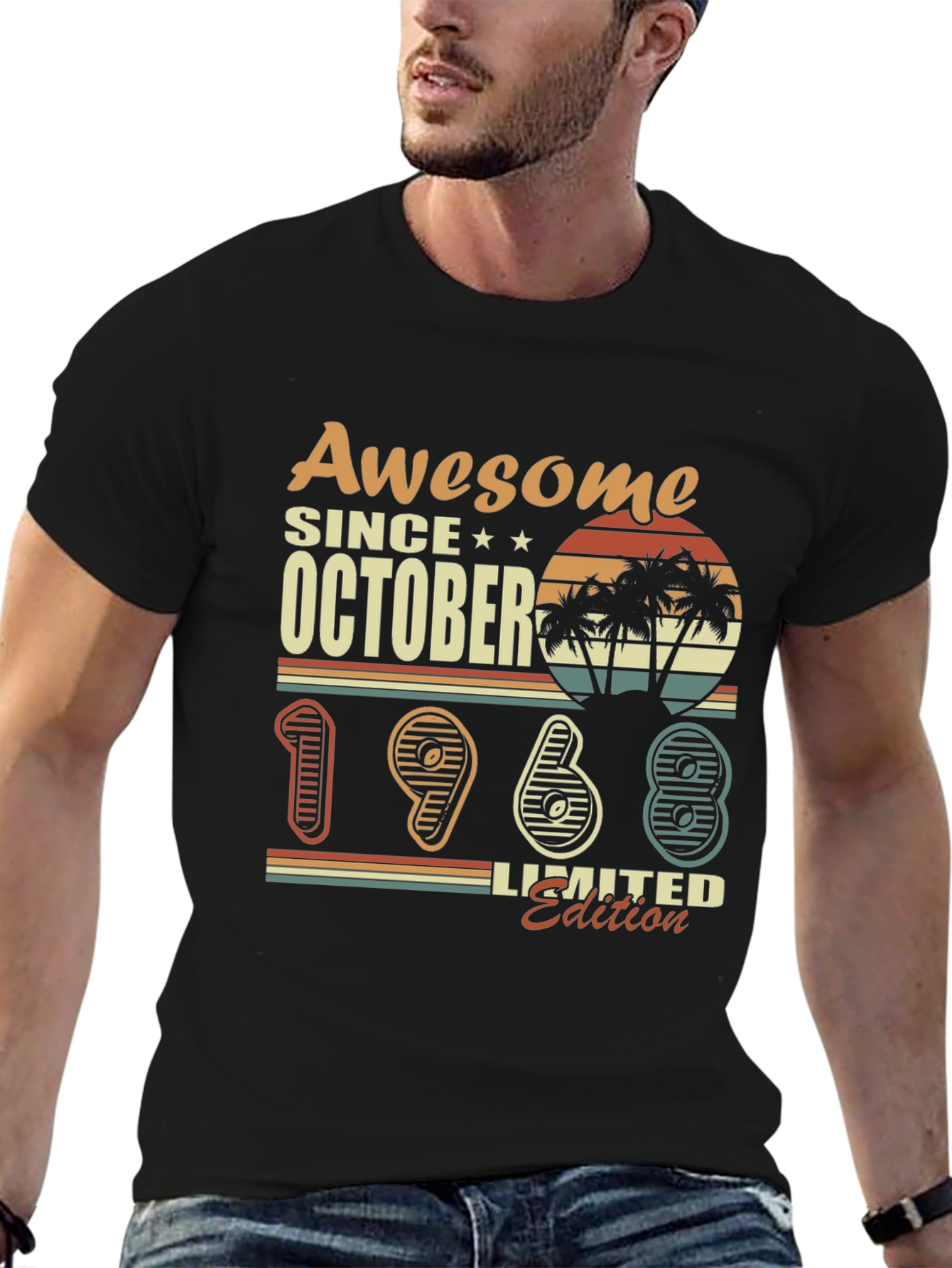 Awesome Since October 1968 T-Shirt
