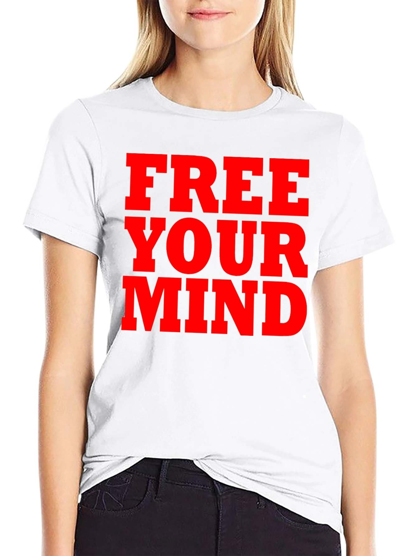 Free Your Mind Graphic Tee - Bold Statement Shirt