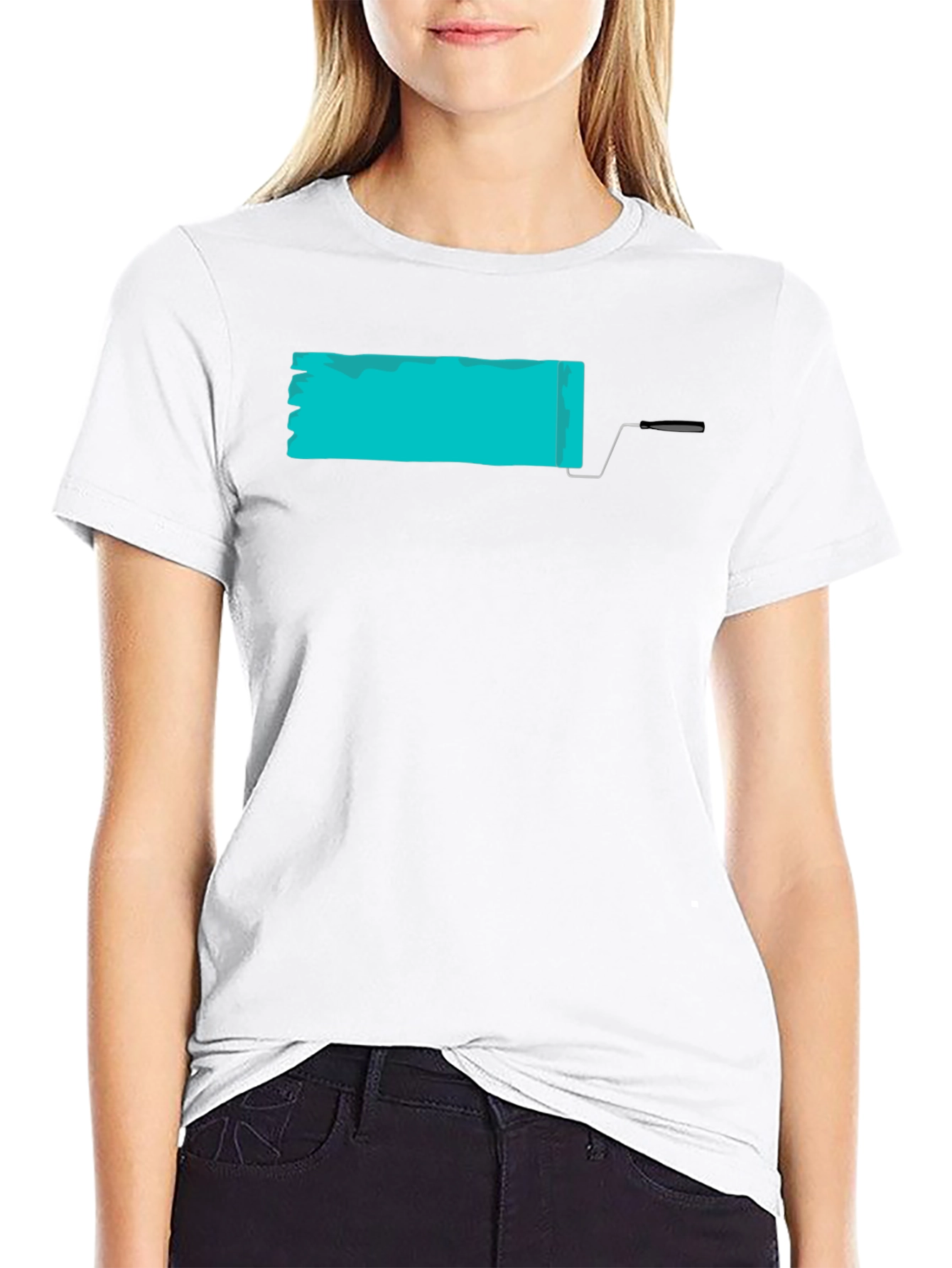 Paint Roller T-Shirt - Cool Graphic Tee