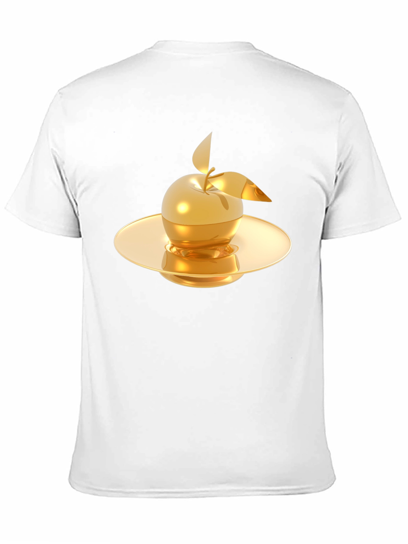 Golden Apple Saturn T-Shirt - Unique Graphic Tee