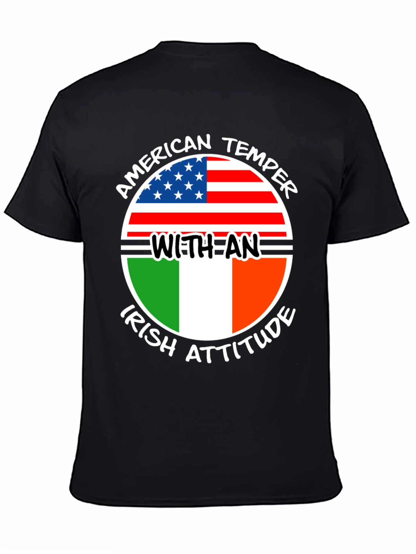American Temper Irish Attitude Graphic T-Shirt