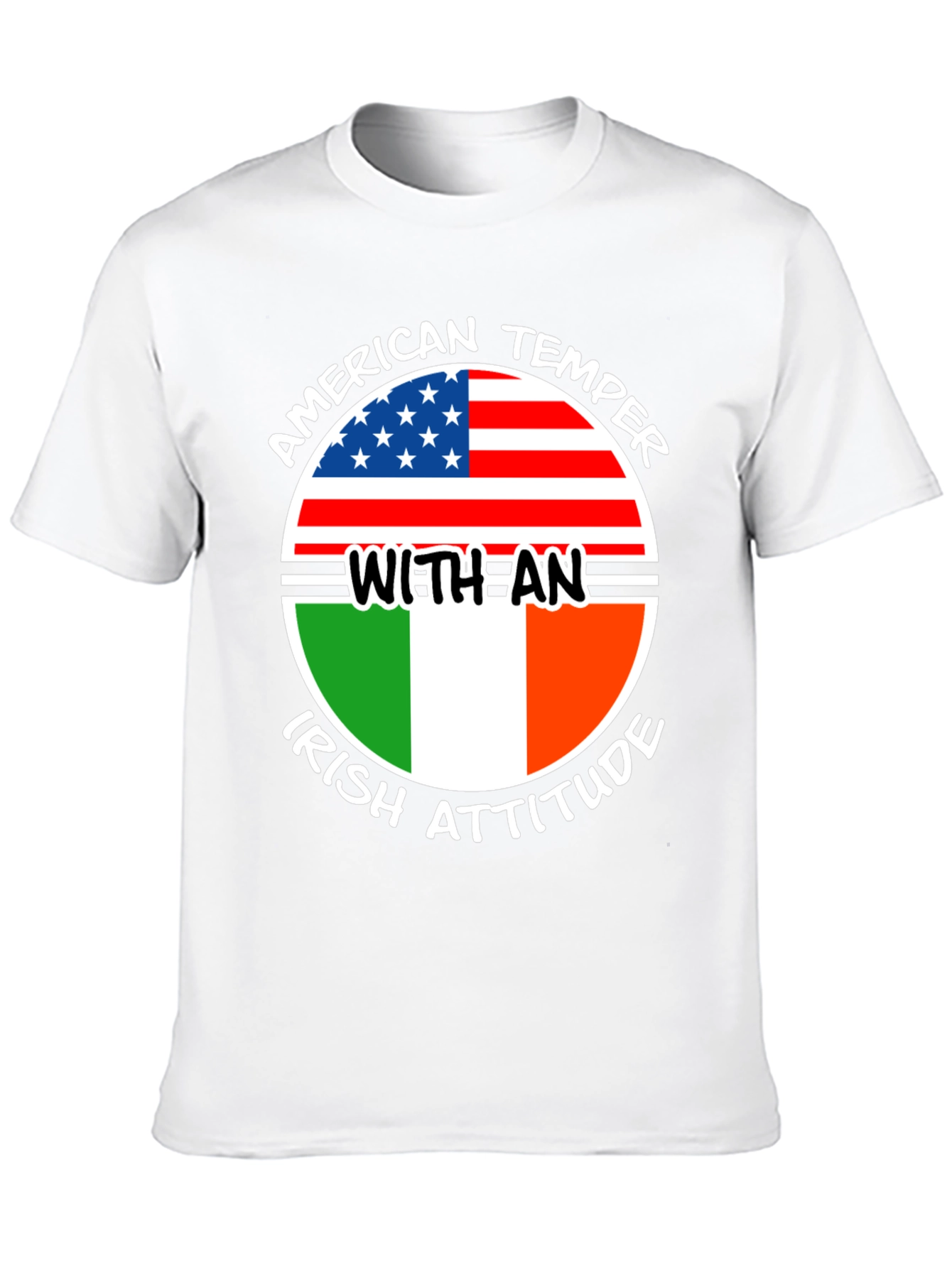 American Temper Irish Attitude Graphic T-Shirt