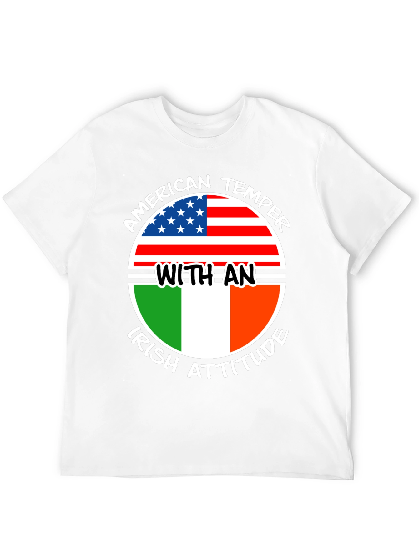 American Temper Irish Attitude Graphic T-Shirt