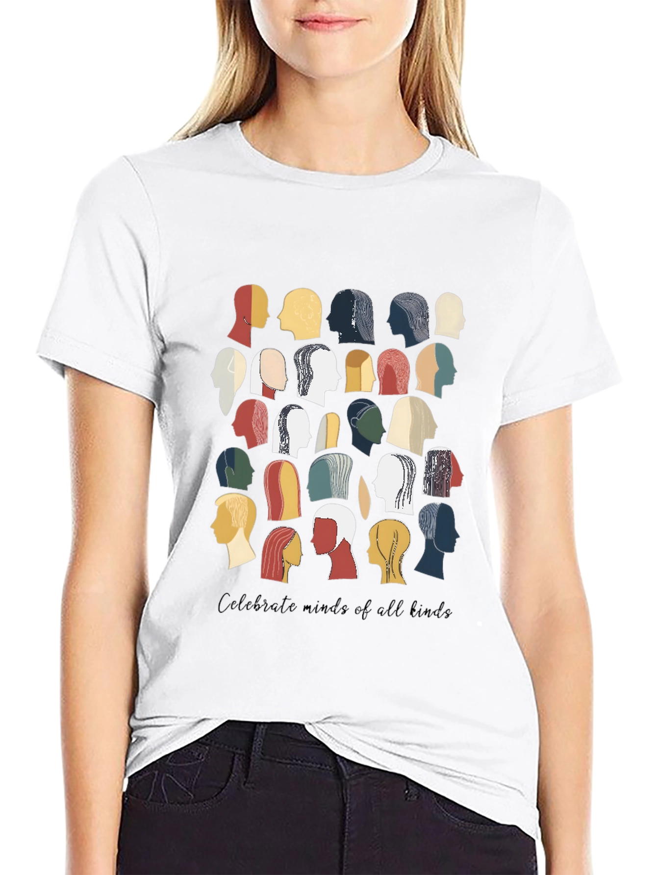 Diverse Minds Graphic Tee - Celebrate Inclusivity